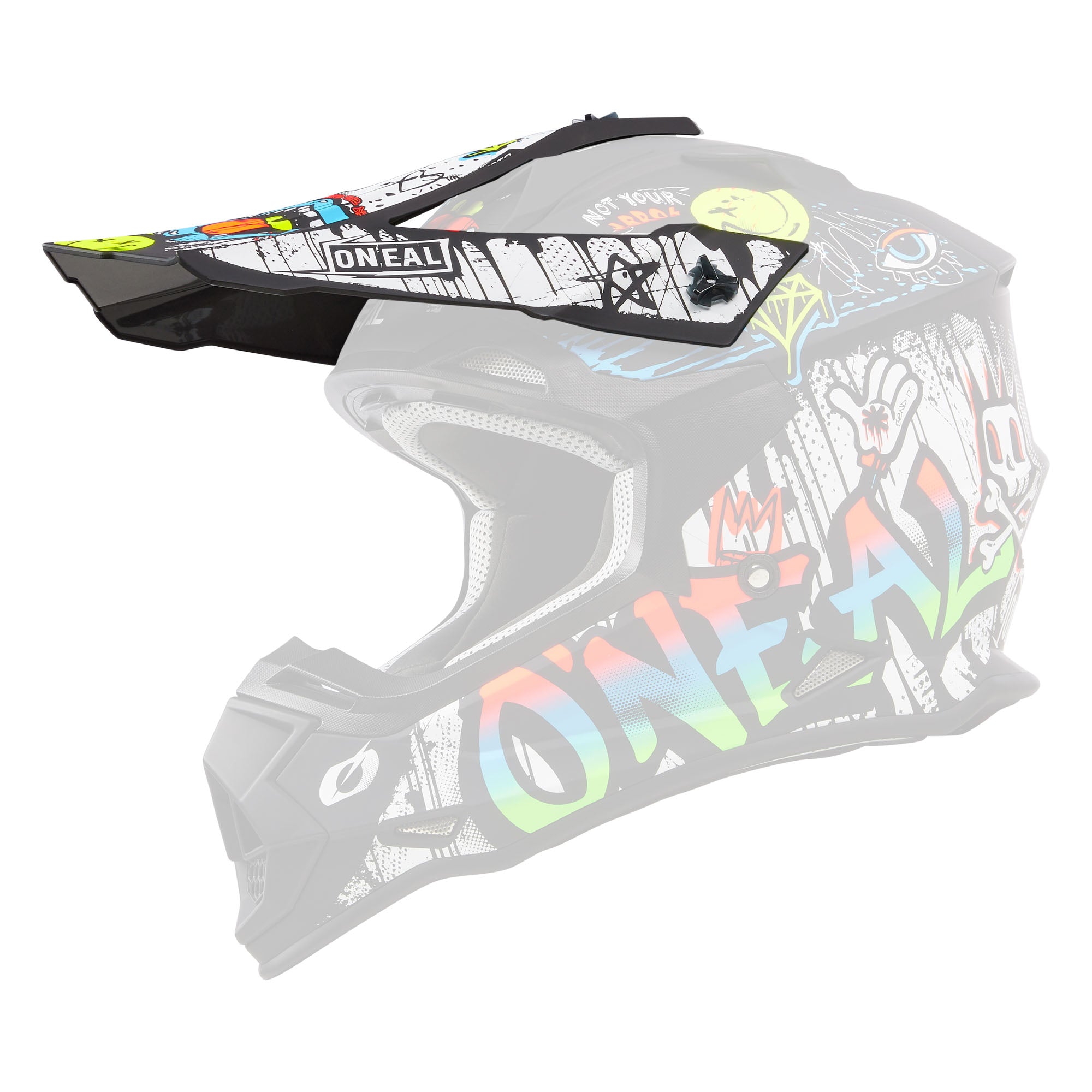 O'Neal Replacement 2 SRS Rancid Helmet Visor