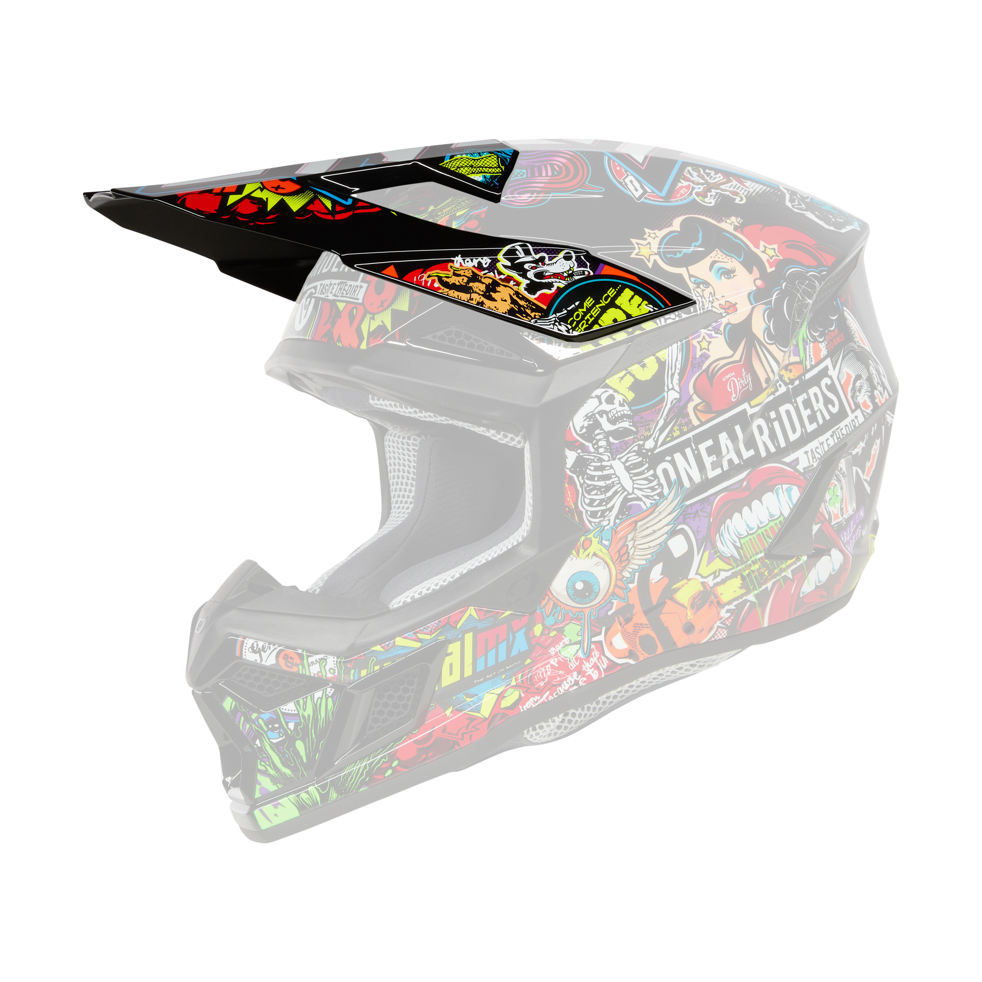 O'Neal Replacement 3 SRS Crank Multi Visor