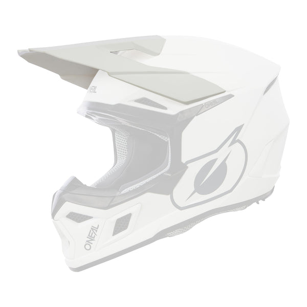 Replacement 3 SRS Solid White Visor