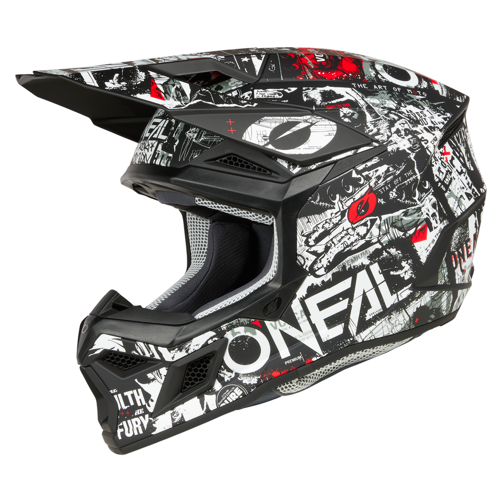 O'Neal 3 SRS Attack Black / White