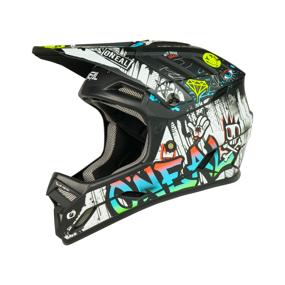O'Neal Backflip Helmet Rancid Black / White