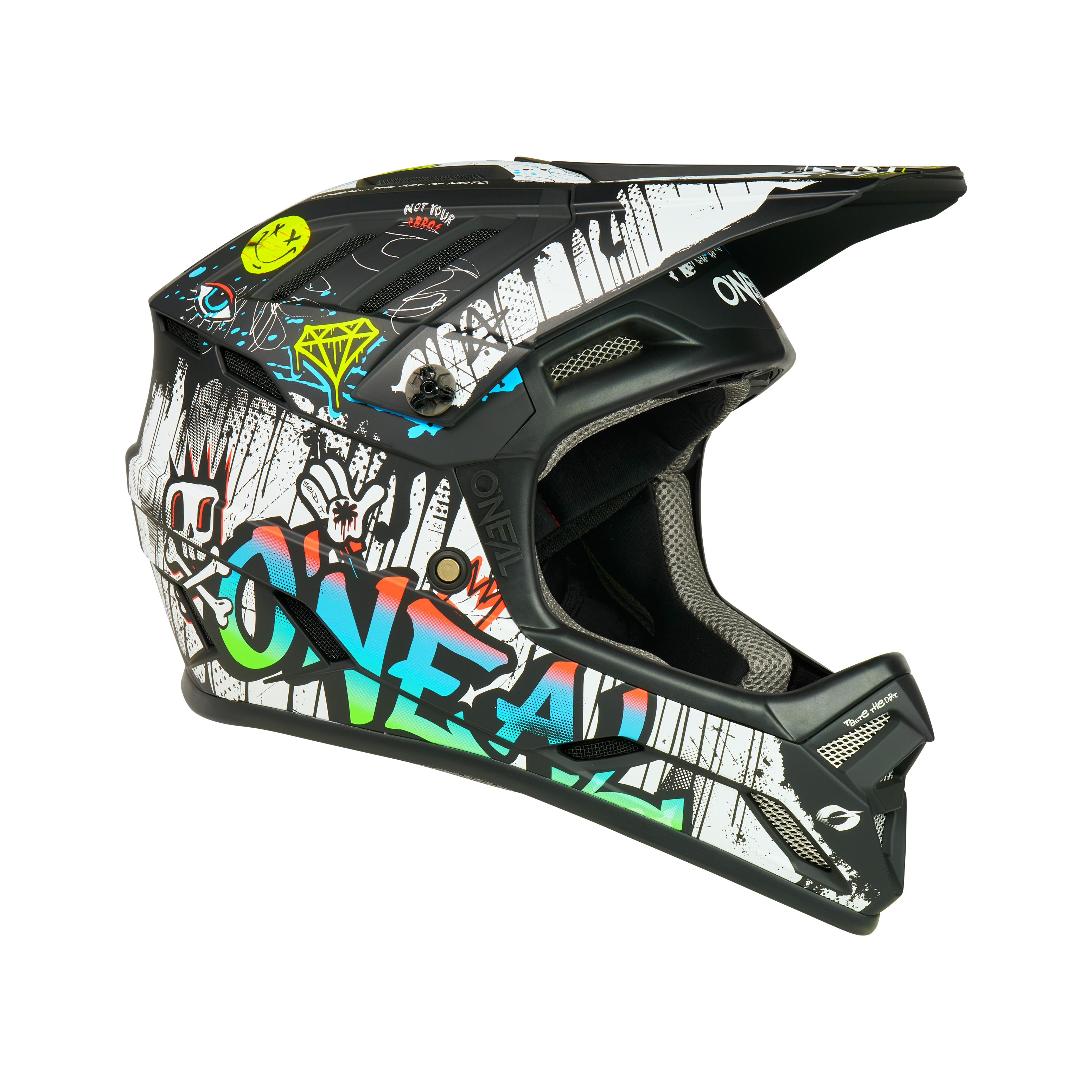 O'Neal Backflip Helmet Rancid Black / White