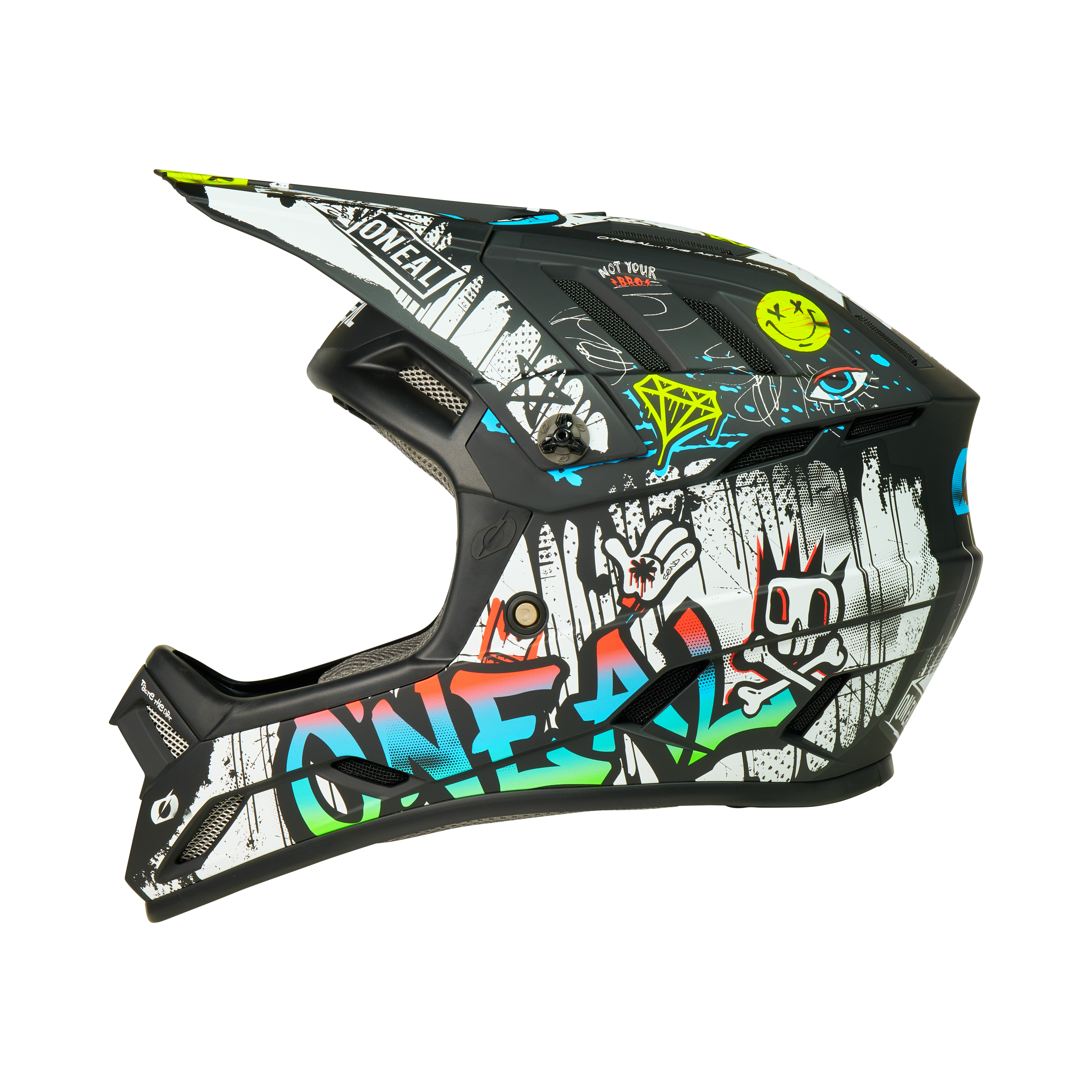 O'Neal Backflip Helmet Rancid Black / White