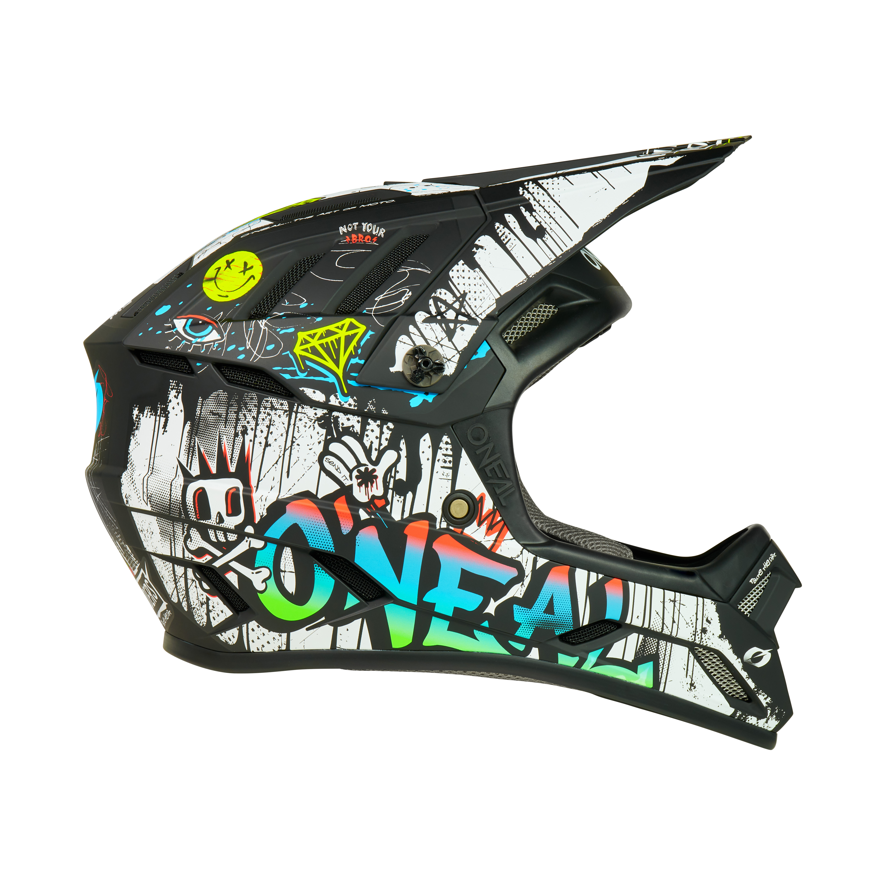 O'Neal Backflip Helmet Rancid Black / White