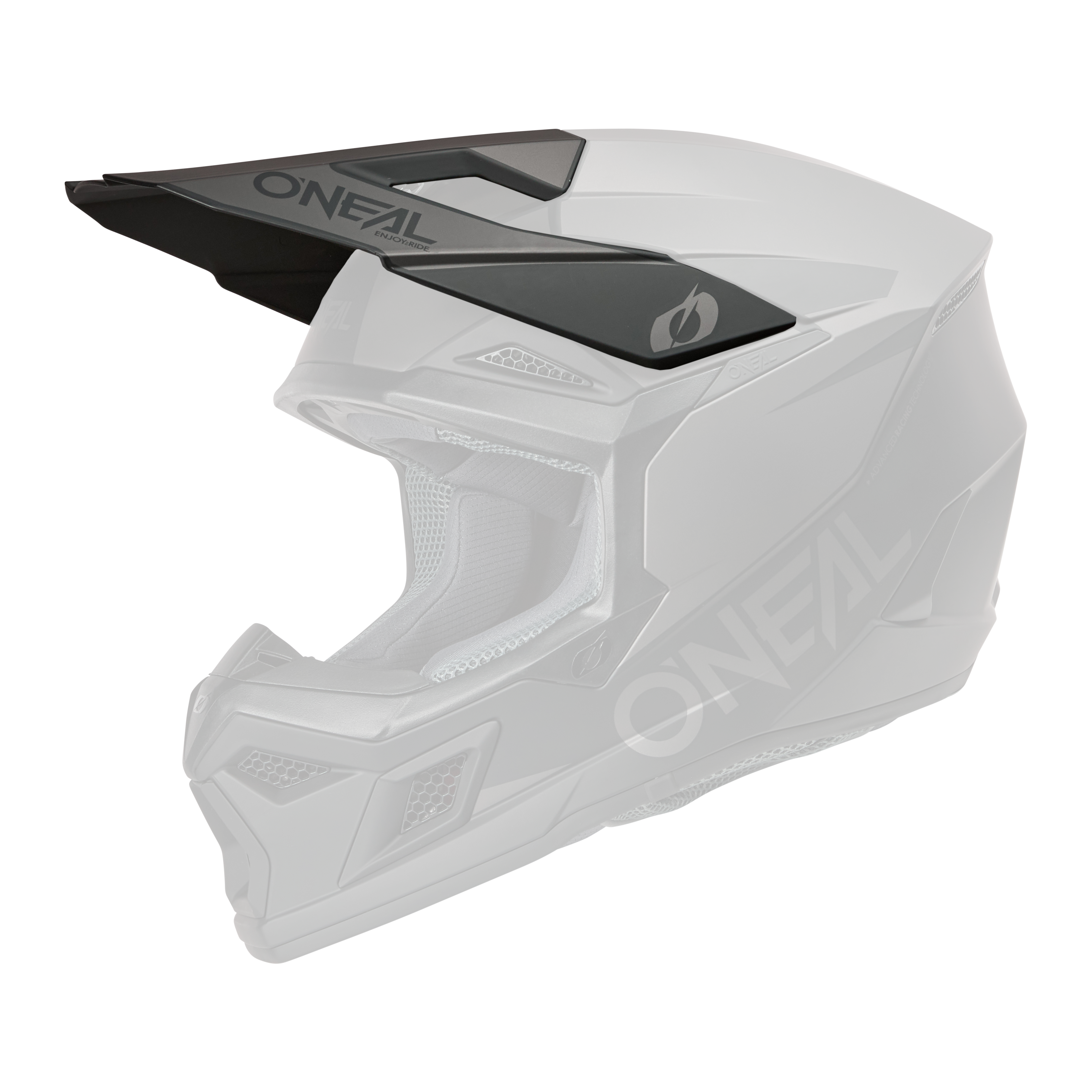 O'Neal Replacement 3 SRS Solid Black/Gray