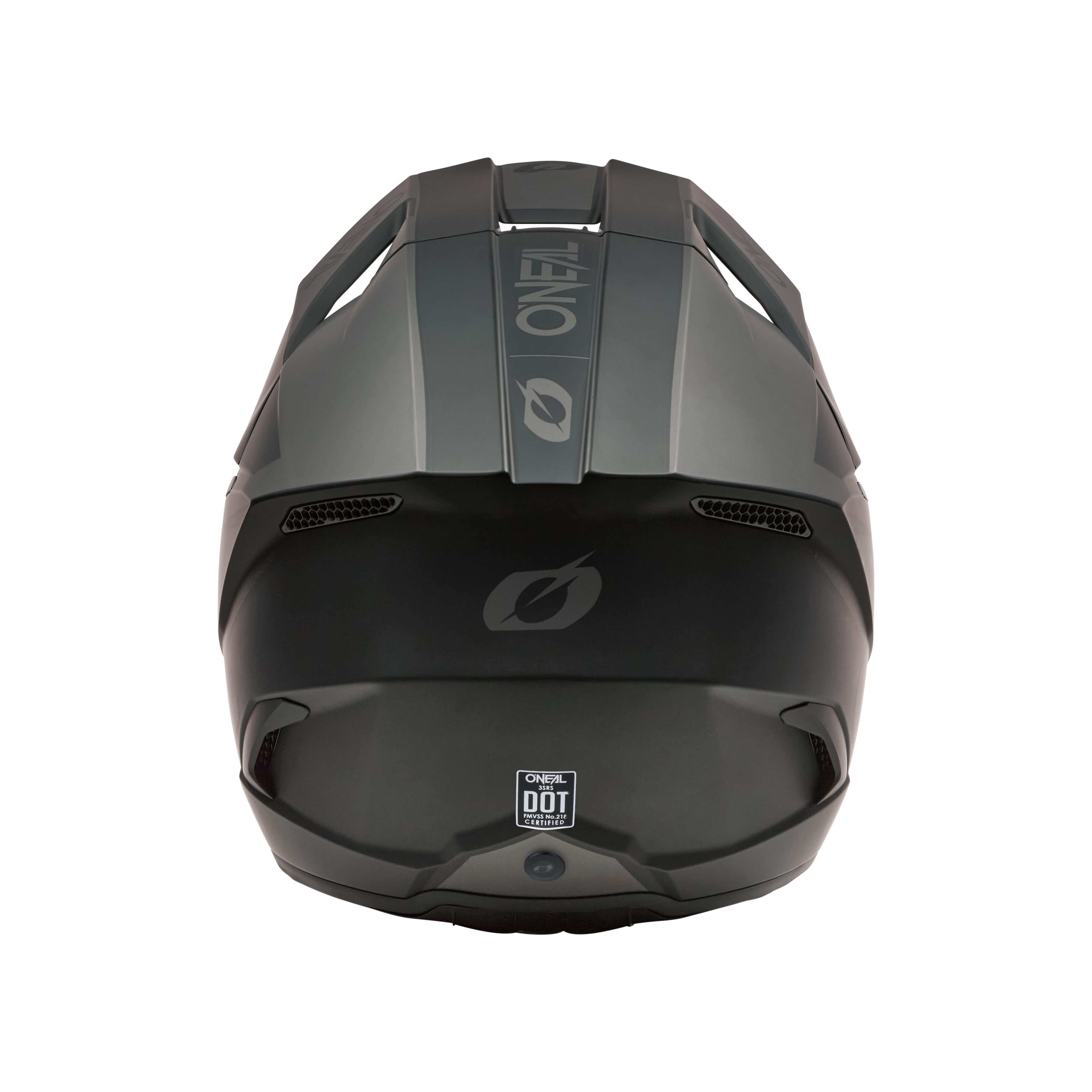 O'Neal 3 SRS Helmet Solid Black/Gray