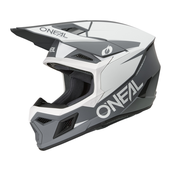 3 SRS Helmet Solid White/Black