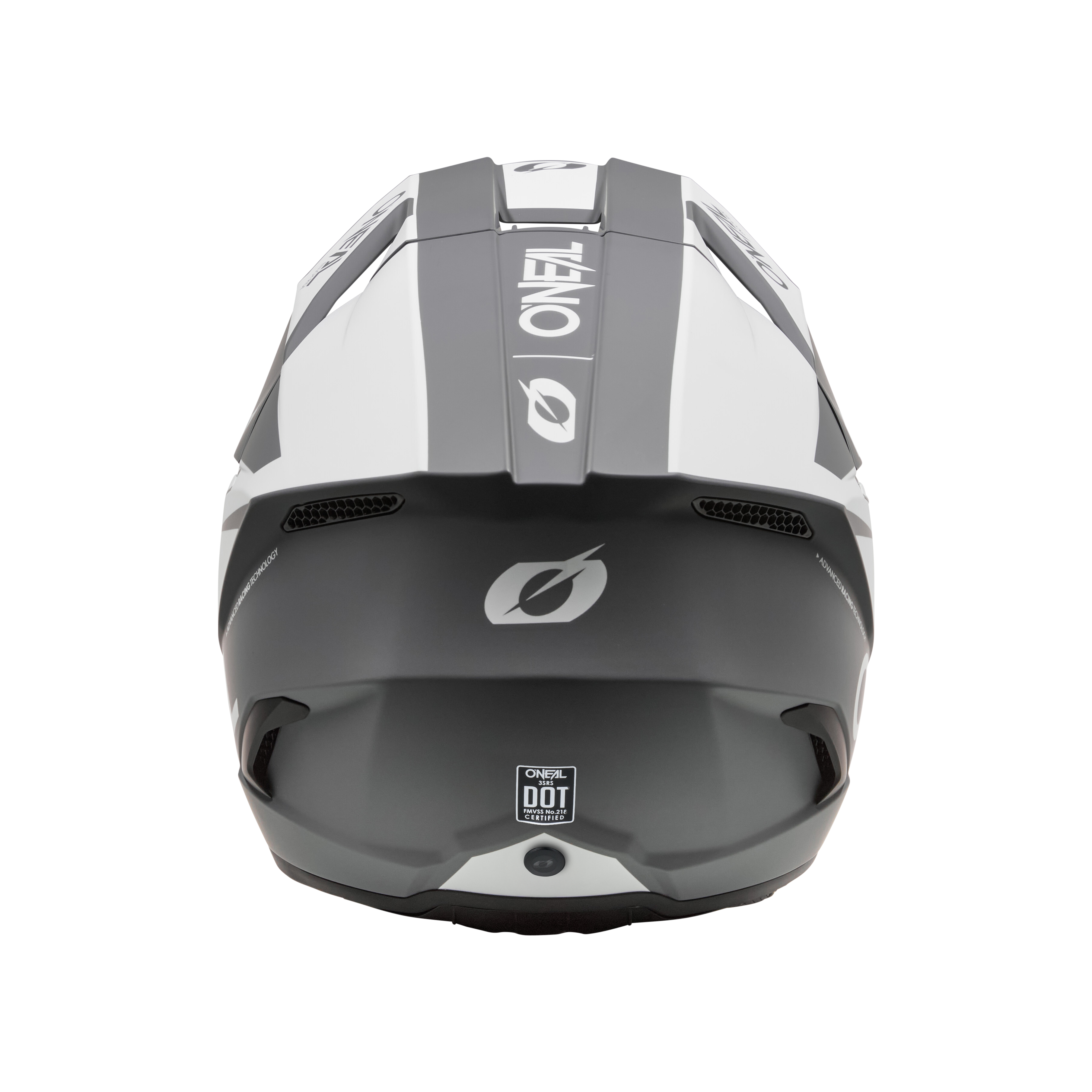 O'Neal 3 SRS Helmet Solid White/Black