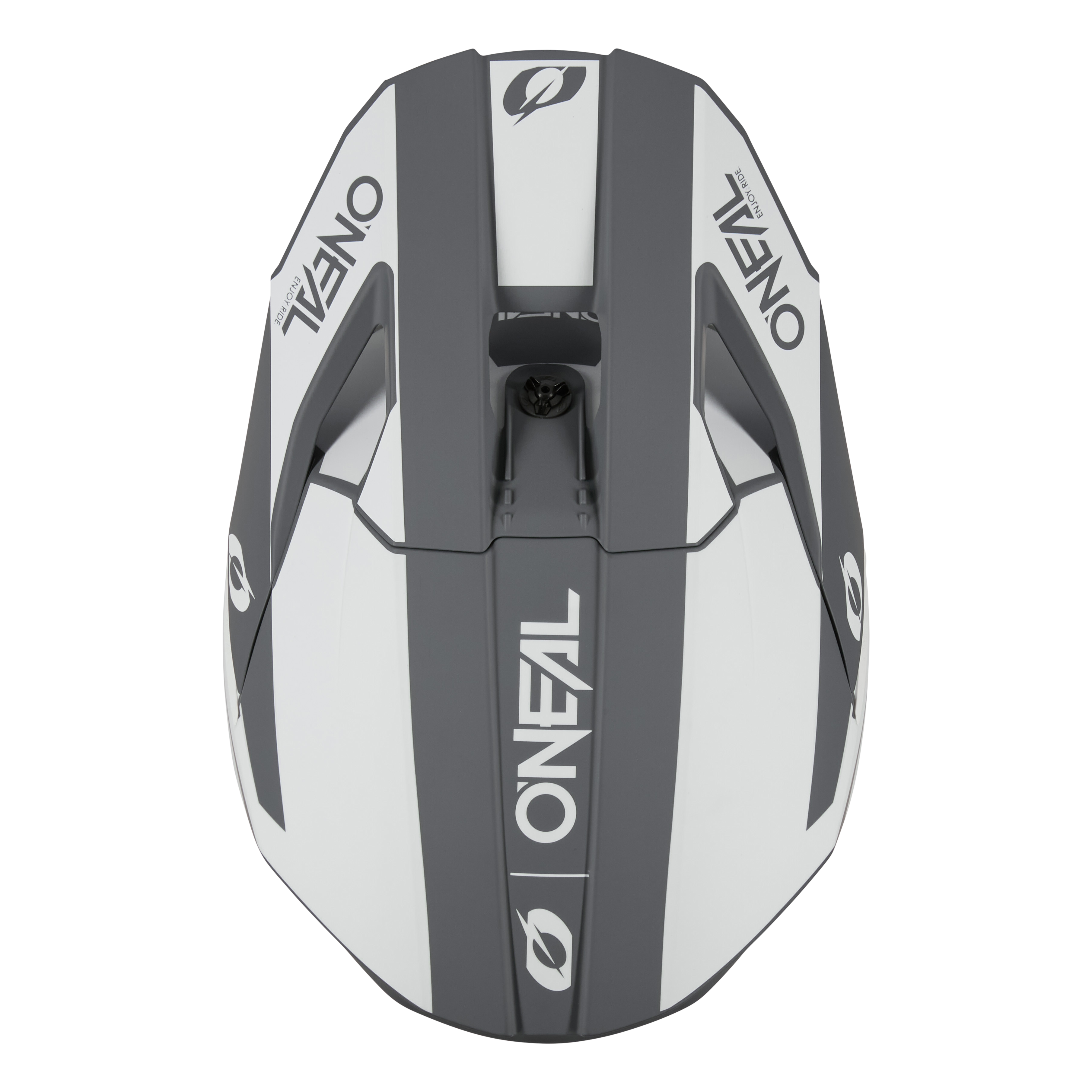 O'Neal 3 SRS Helmet Solid White/Black
