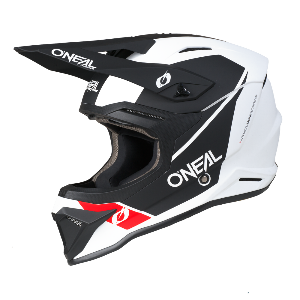 O'Neal 4 SRS Helmet Race White / Black