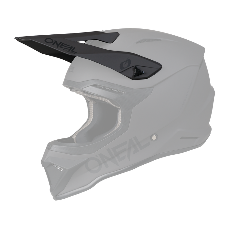 Replacement 4 SRS Solid Gray/Black Helmet Visor