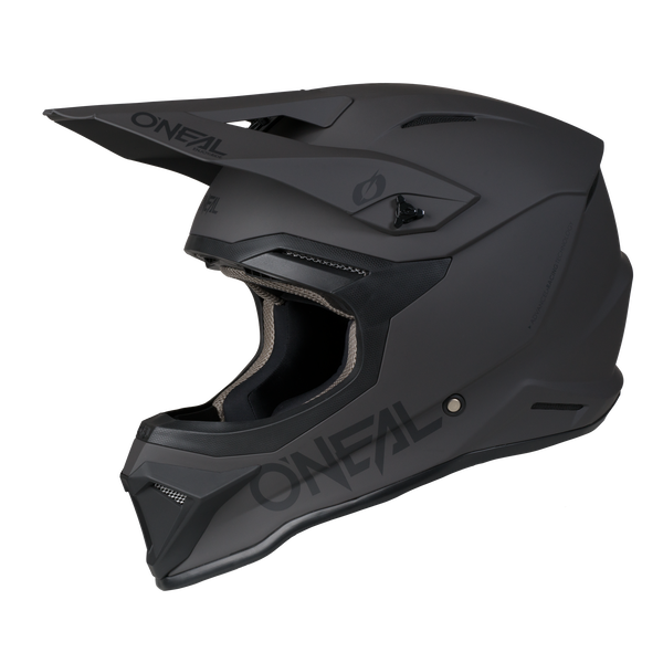 4 SRS Helmet Solid Gray / Black
