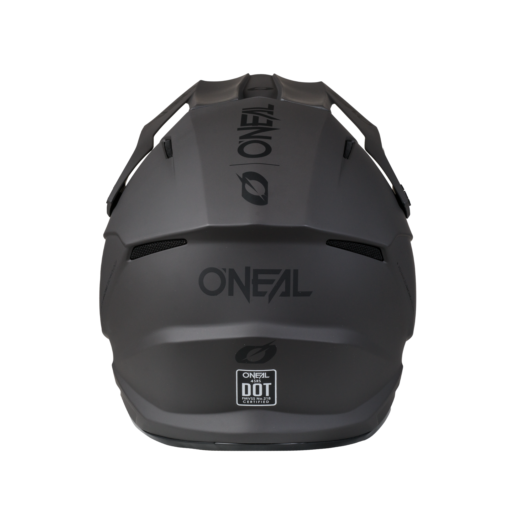 O'Neal 4 SRS Helmet Solid Gray / Black
