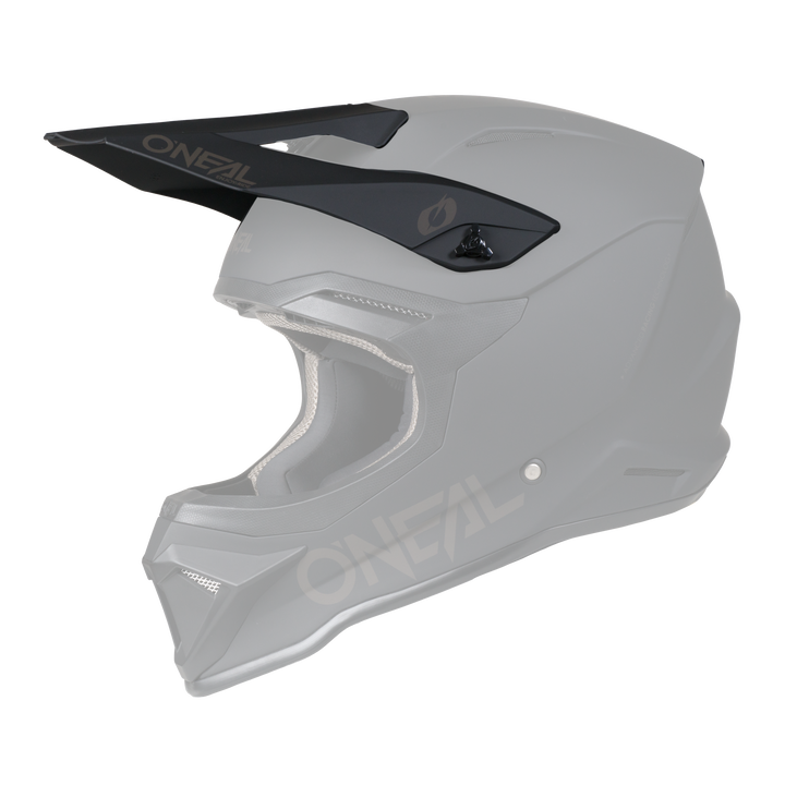 Replacement 4 SRS Solid Black/GrayHelmet Visor