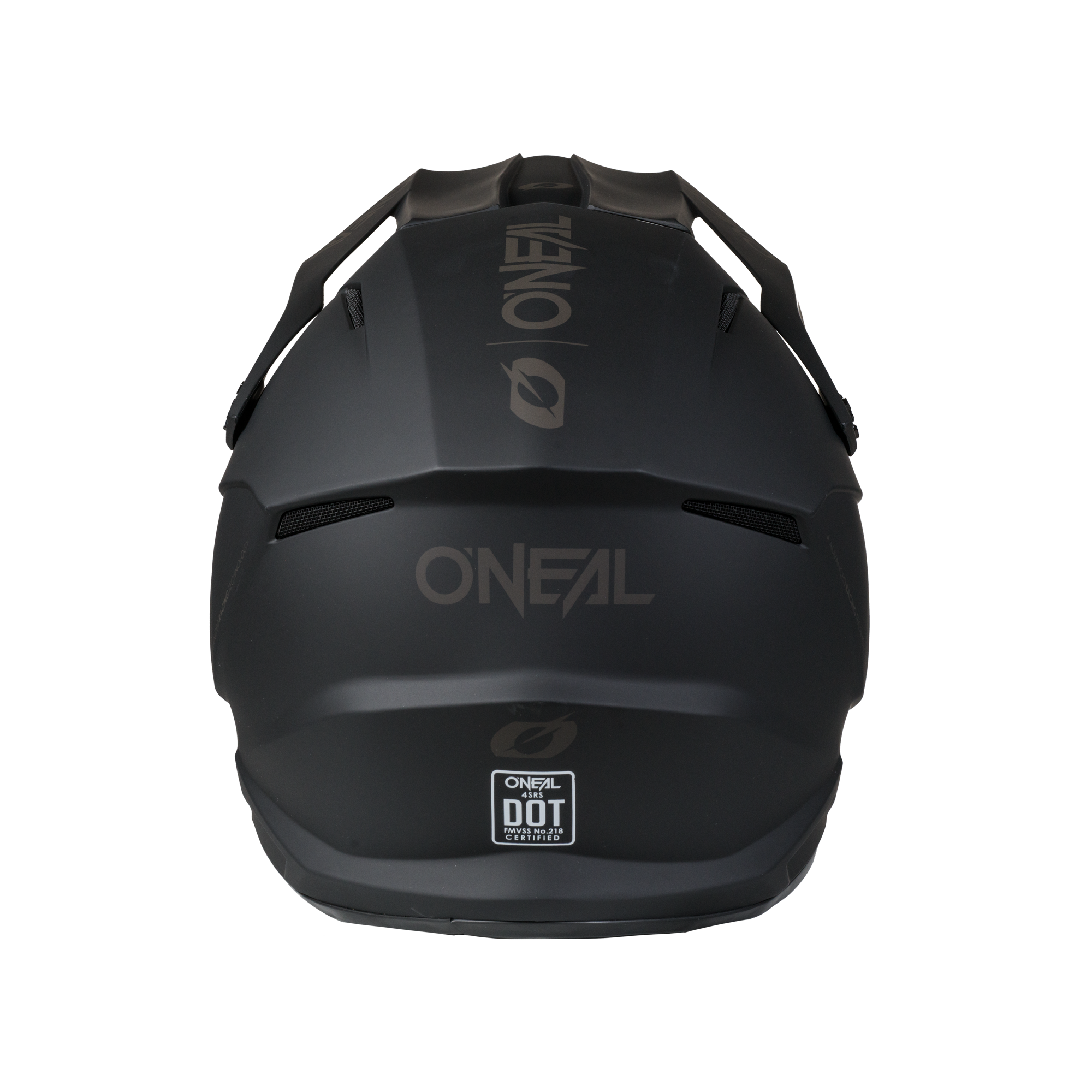 O'Neal 4 SRS Helmet Solid Black / Gray