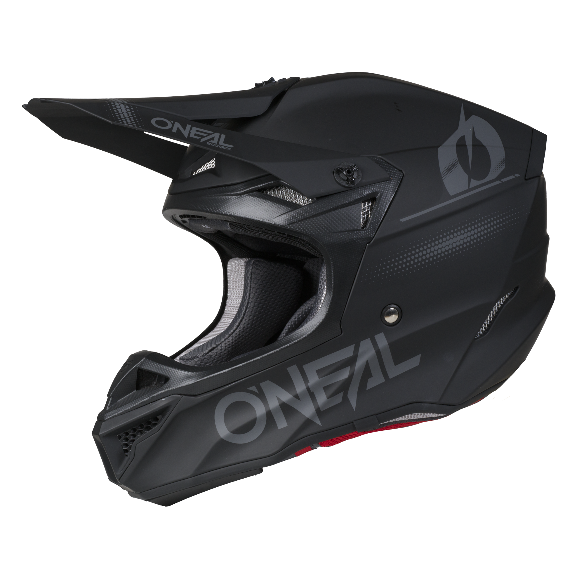 O'Neal 5 SRS Blackout Helmet Black