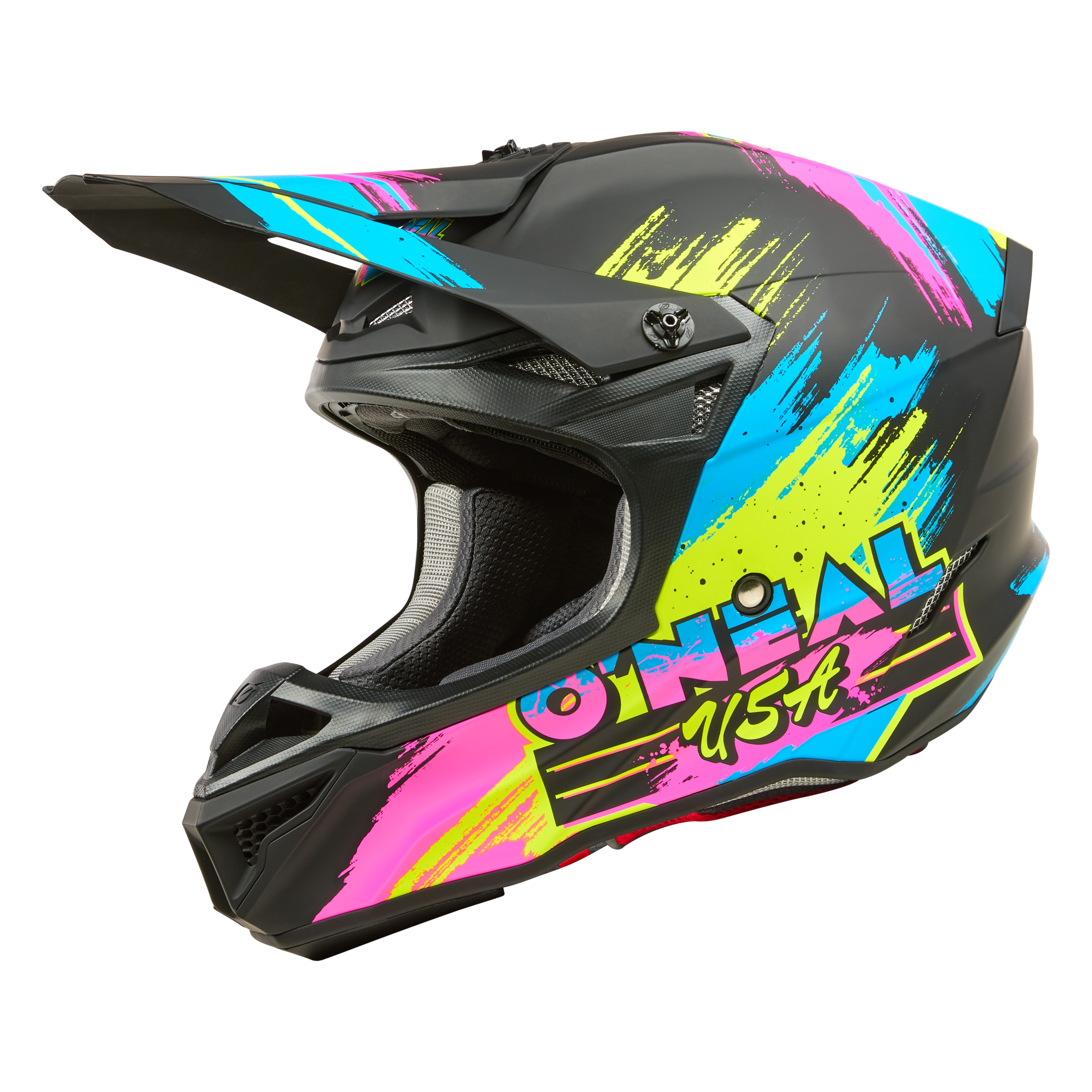 O'Neal 5 SRS Reseda Helmet Black/Multi