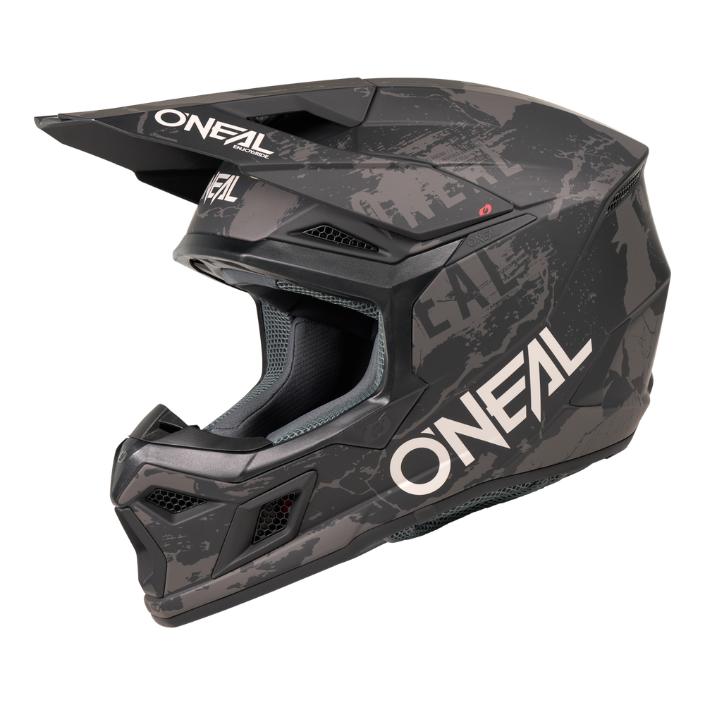 O'Neal 3 SRS Acid Helmet Black/Gray