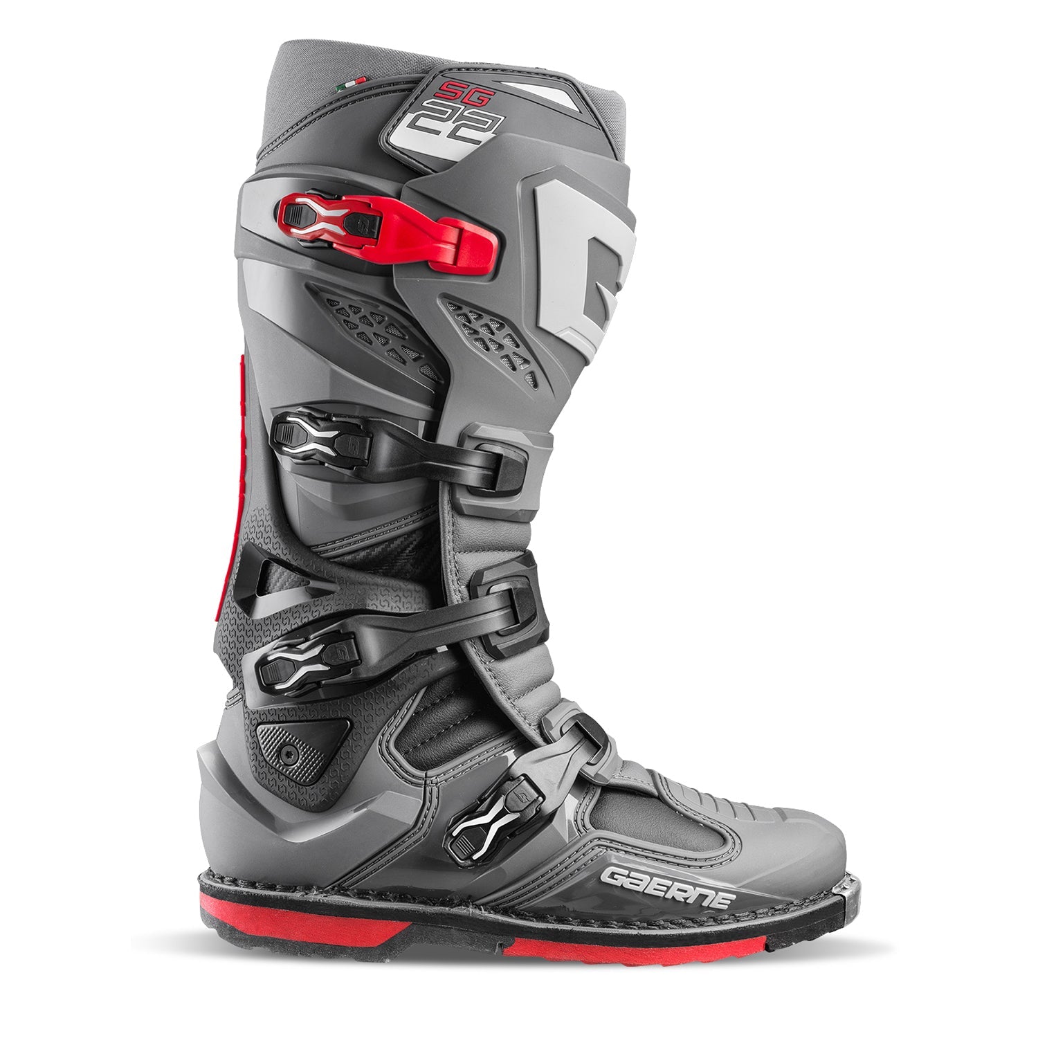 GAERNE SG22 ANTHRACITE / BLACK / RED