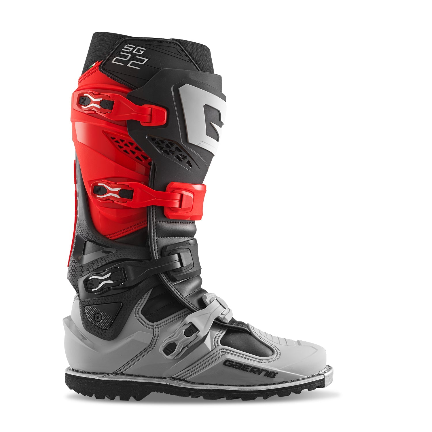 GAERNE SG22 GOR-TEX ENDURO RED / BLACK / GRAY