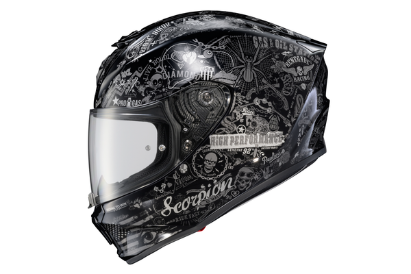 EXO-R330 FULL FACE HELMET SHAKE 2 BLACK