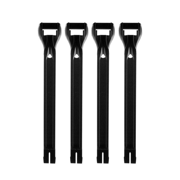 REPLACEMENT SG10 BLACK EXTRA LONG STRAP KIT - 4PK