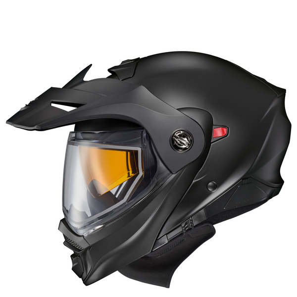EXO-AT960 MODULAR COLD WEATHER HELMET MATTE BLACK ELECTRIC