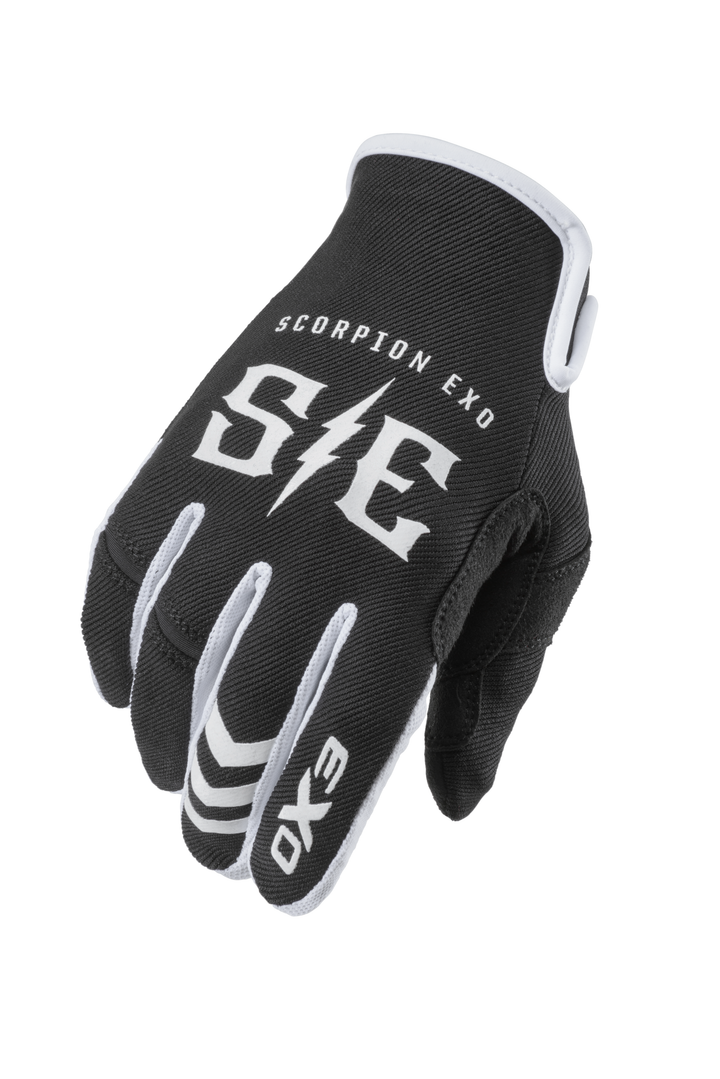 AIR-STRETCH GLOVES CHARGE BLACK/WHITE