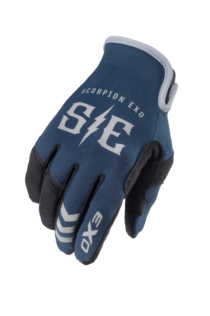 AIR-STRETCH GLOVES CHARGE BLUE/GREY