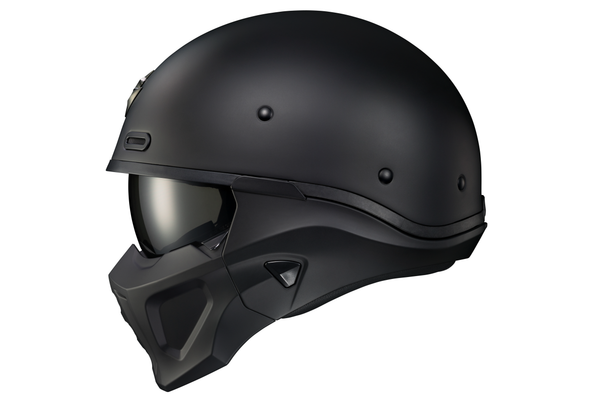 COVERT X OPEN-FACE HELMET MATTE BLACK