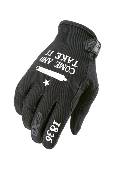 MOTO-FLEX GLOVES LONE STAR BLACK