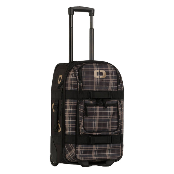 ONU 22 TRAVEL BAG - PLAIDLEY TAN/BLACK