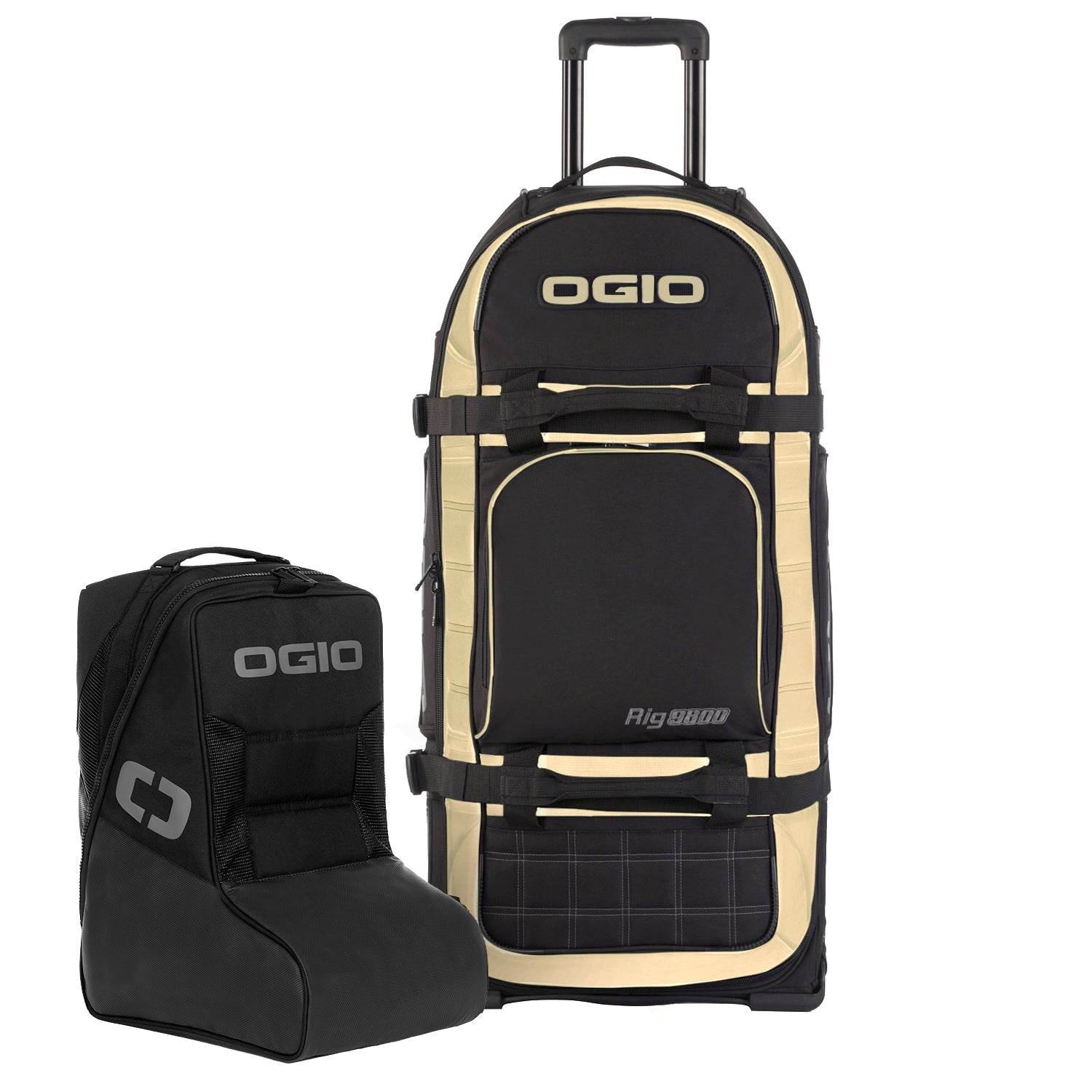 OGIO RIG 9800 PRO - BLACK AND TAN