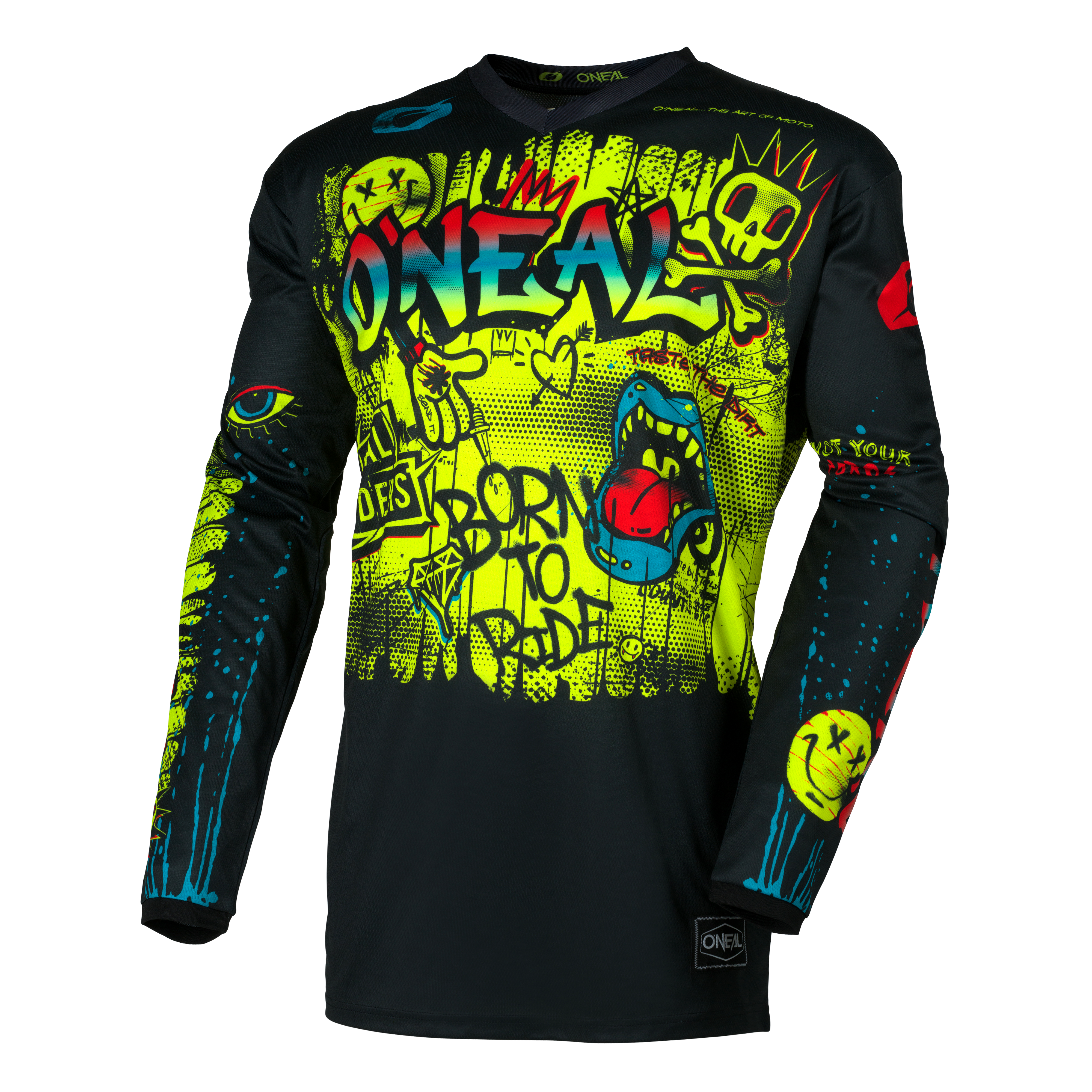 O'NEAL Youth Element Rancid Jersey Black/Neon