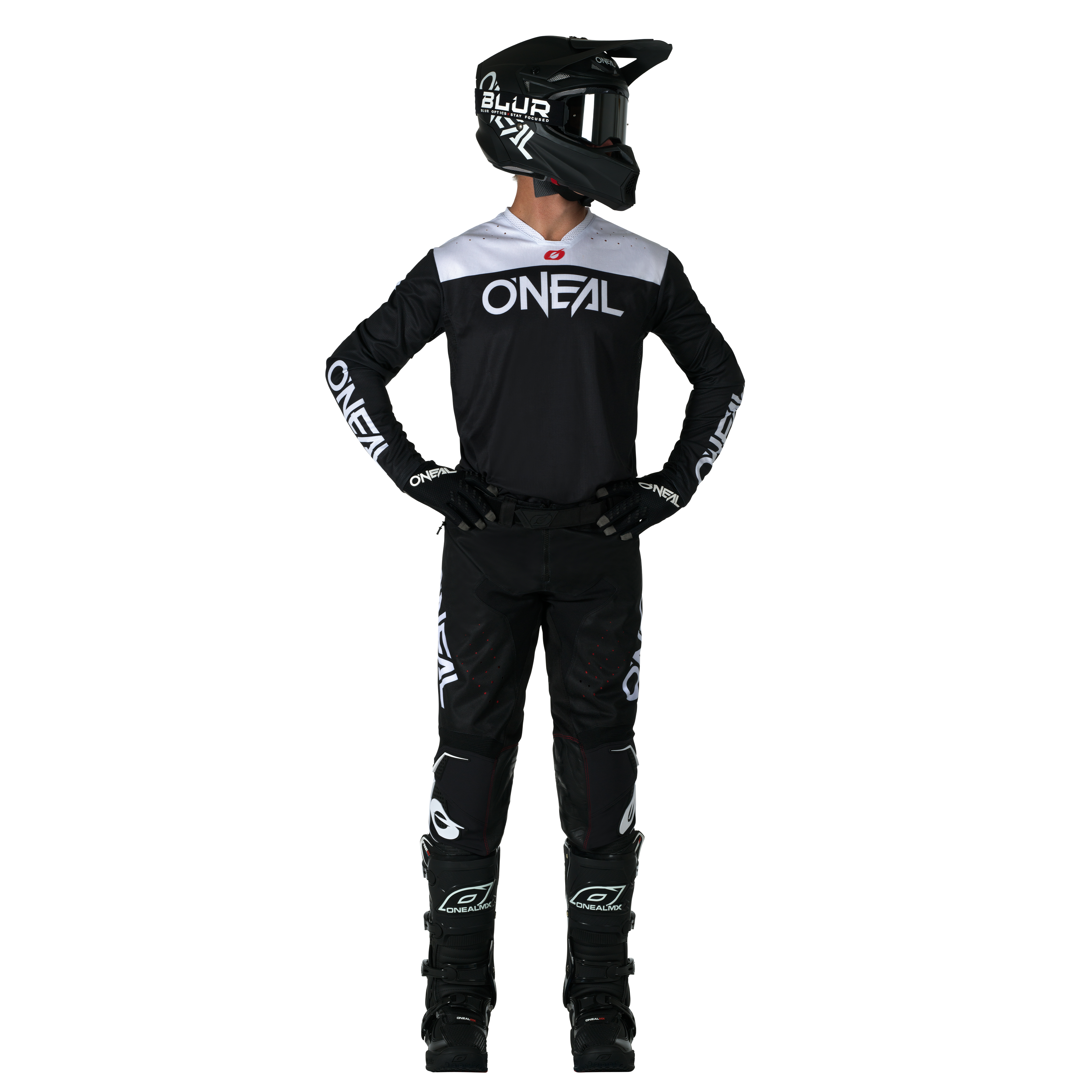 O'Neal Hardwear Elite Pants Black / White
