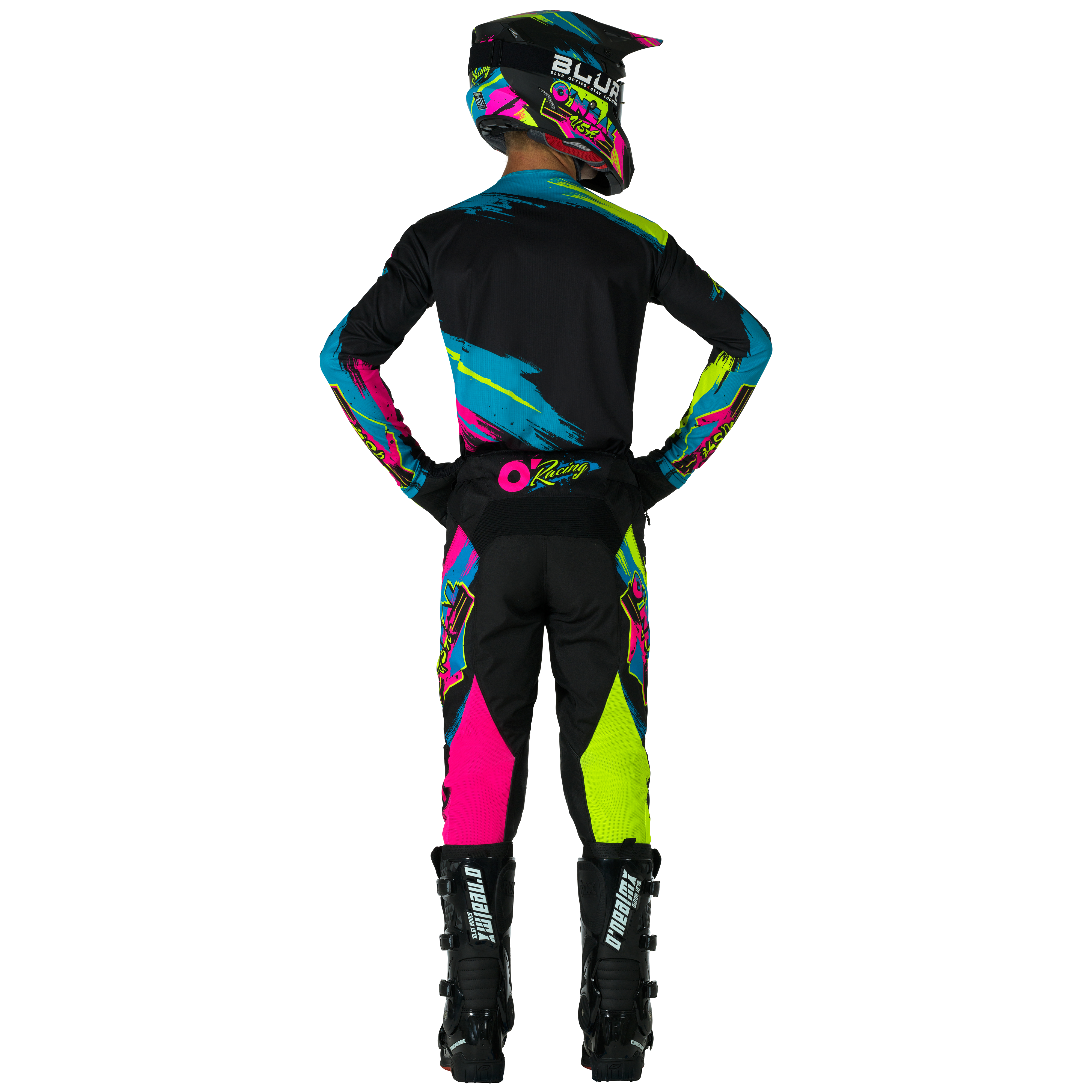 O'Neal Mayhem Reseda Pants Black / Neon