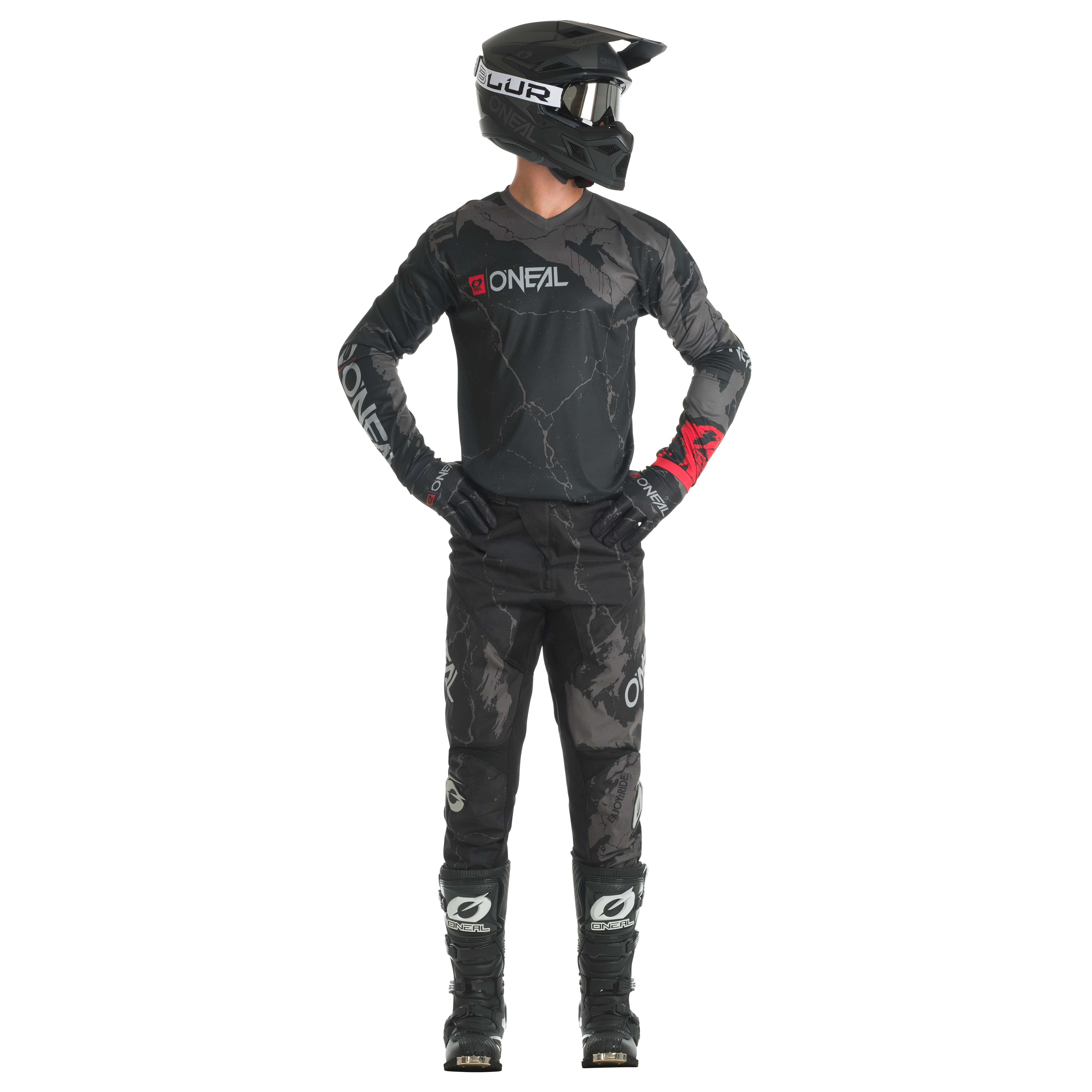 O'NEAL Element Acid Pants Black/Gray