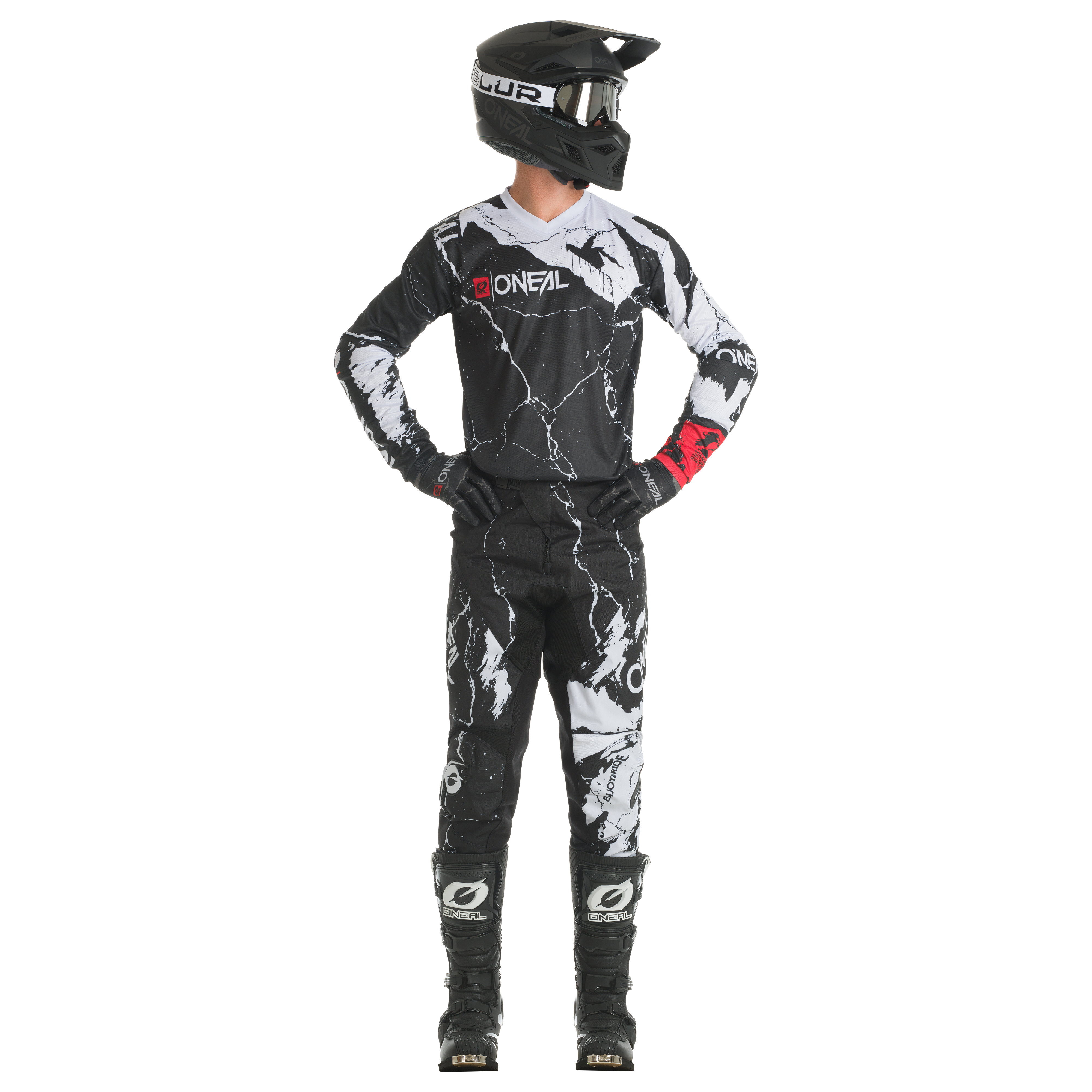 O'NEAL Element Acid Pants Black/White