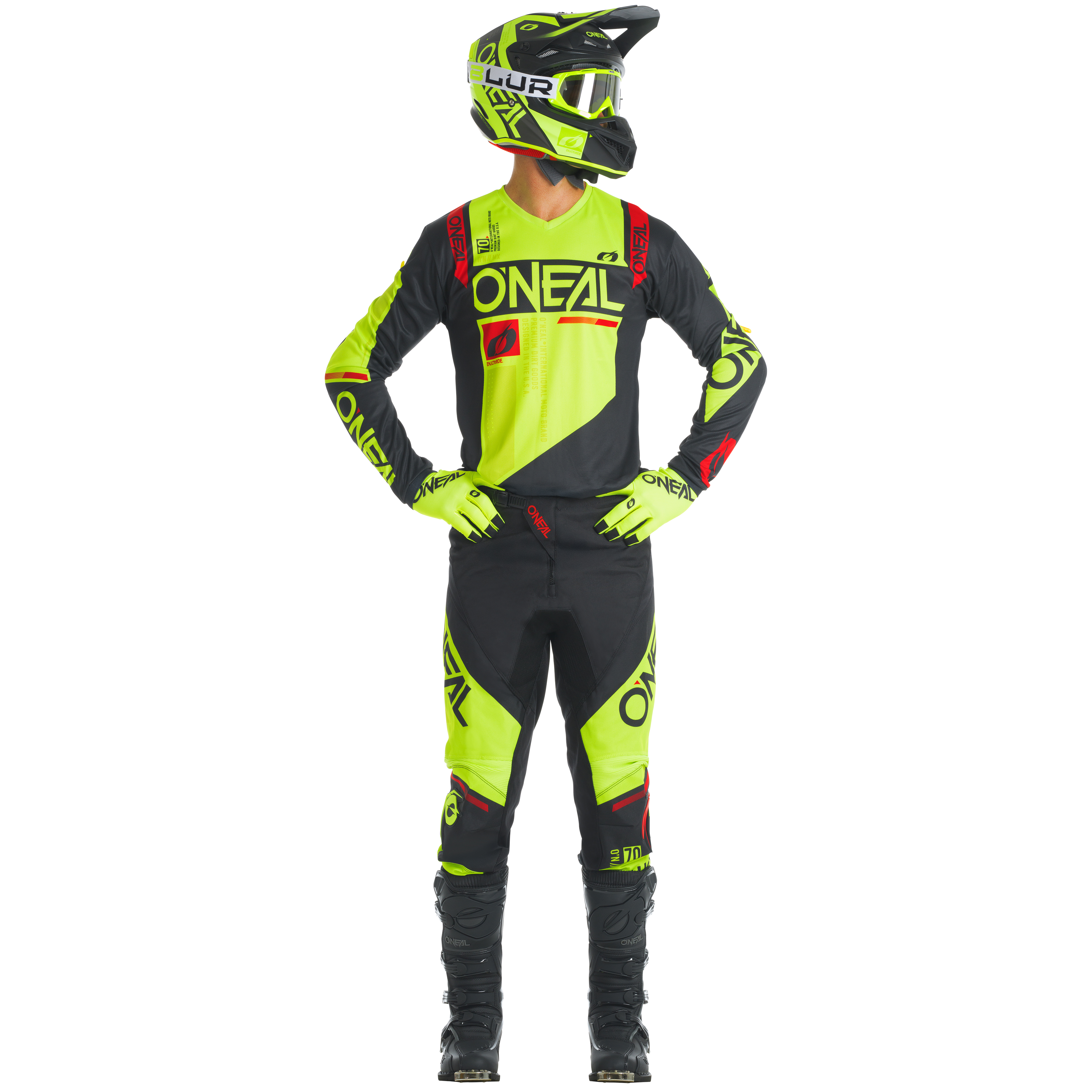 O'NEAL Element Factor Jersey Black/Neon