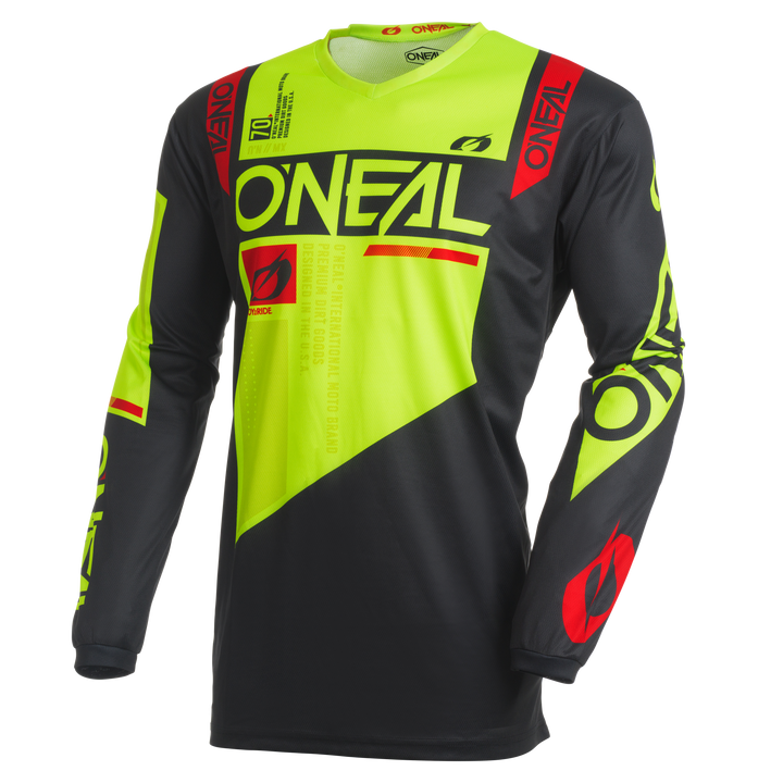 O'NEAL Youth Element Factor Jersey Black/Neon