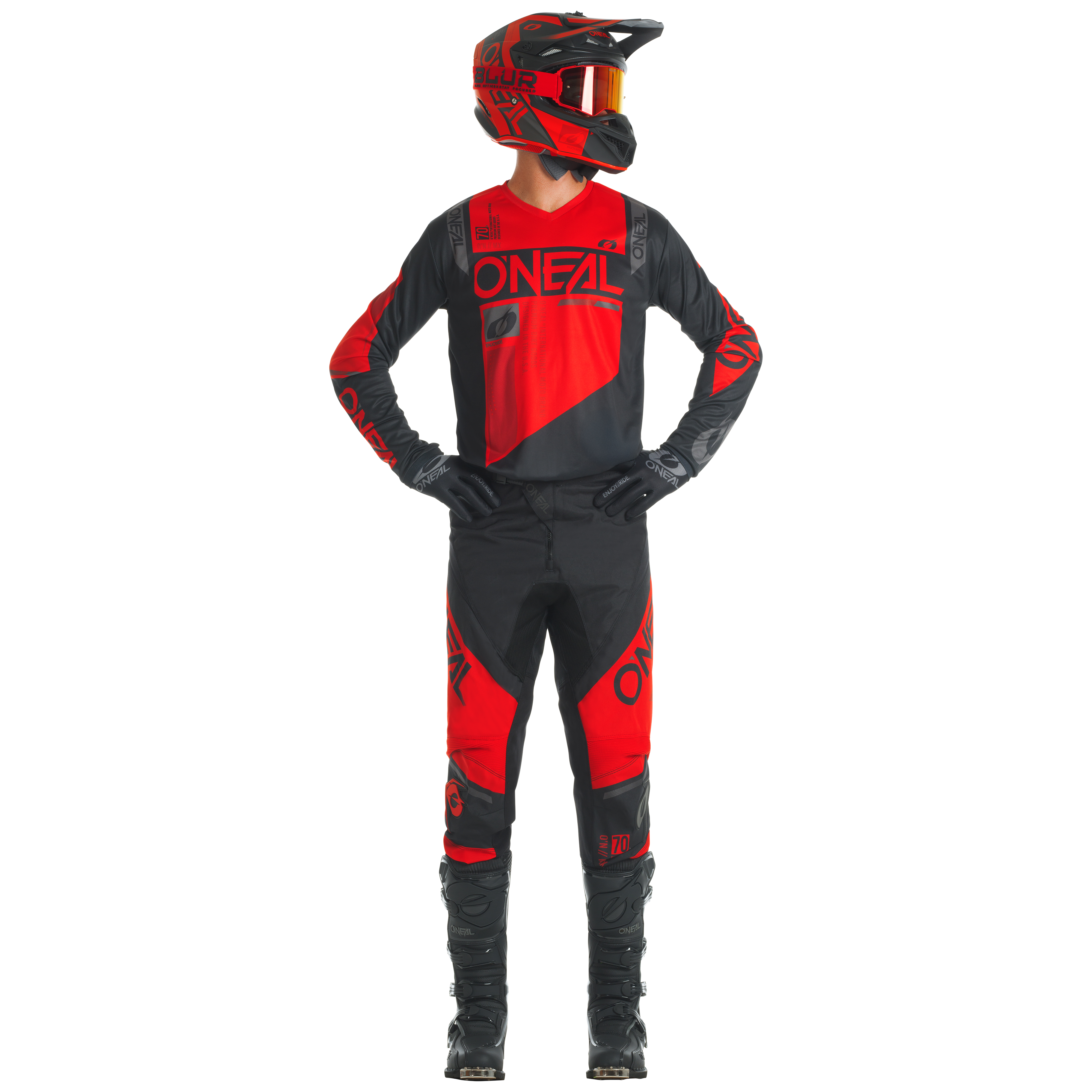 O'NEAL Youth Element Factor Jersey Red/Black