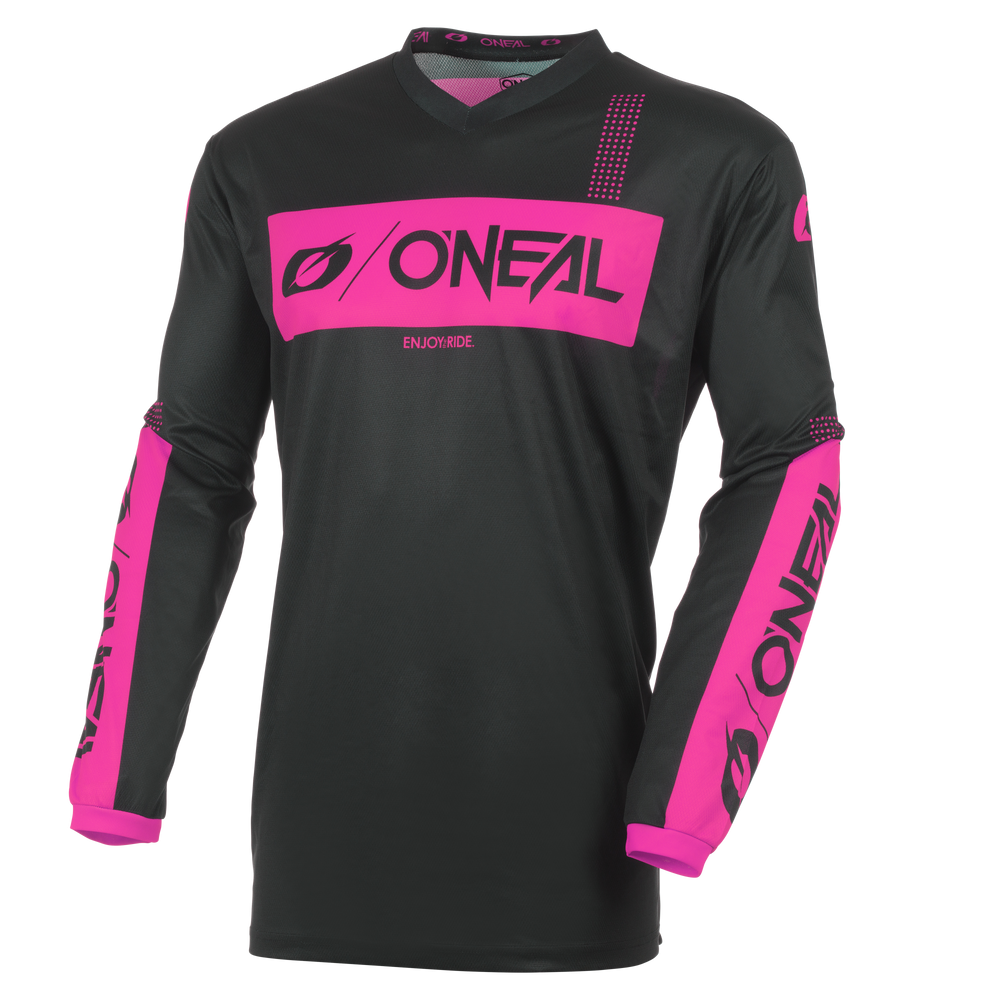 O'NEAL Women's Element Racewear Jersey Black/Pink