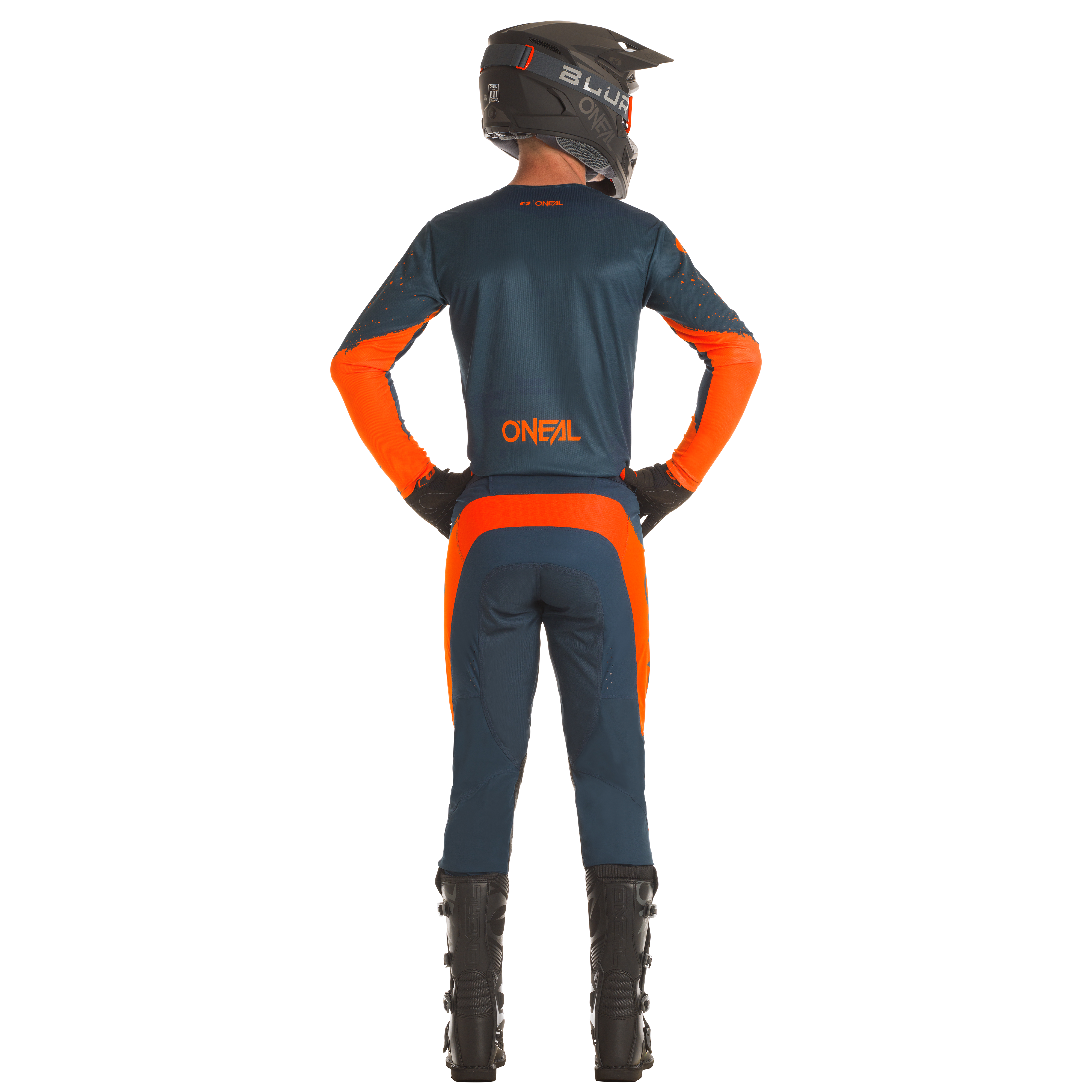 O'Neal Mayhem Paint Jersey Navy/Orange