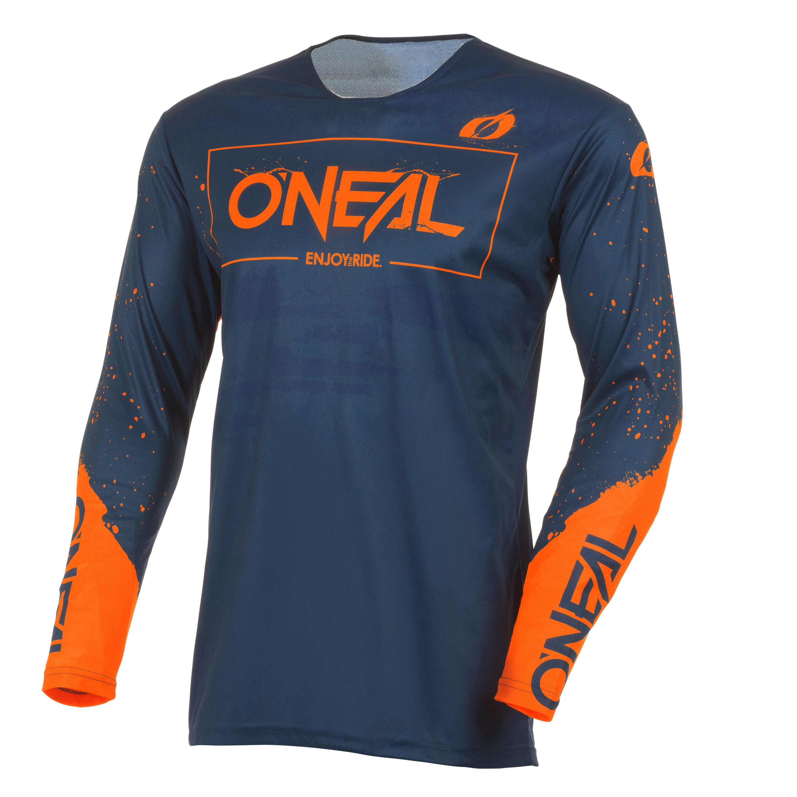 O'Neal Mayhem Youth Paint Jersey Navy/Orange