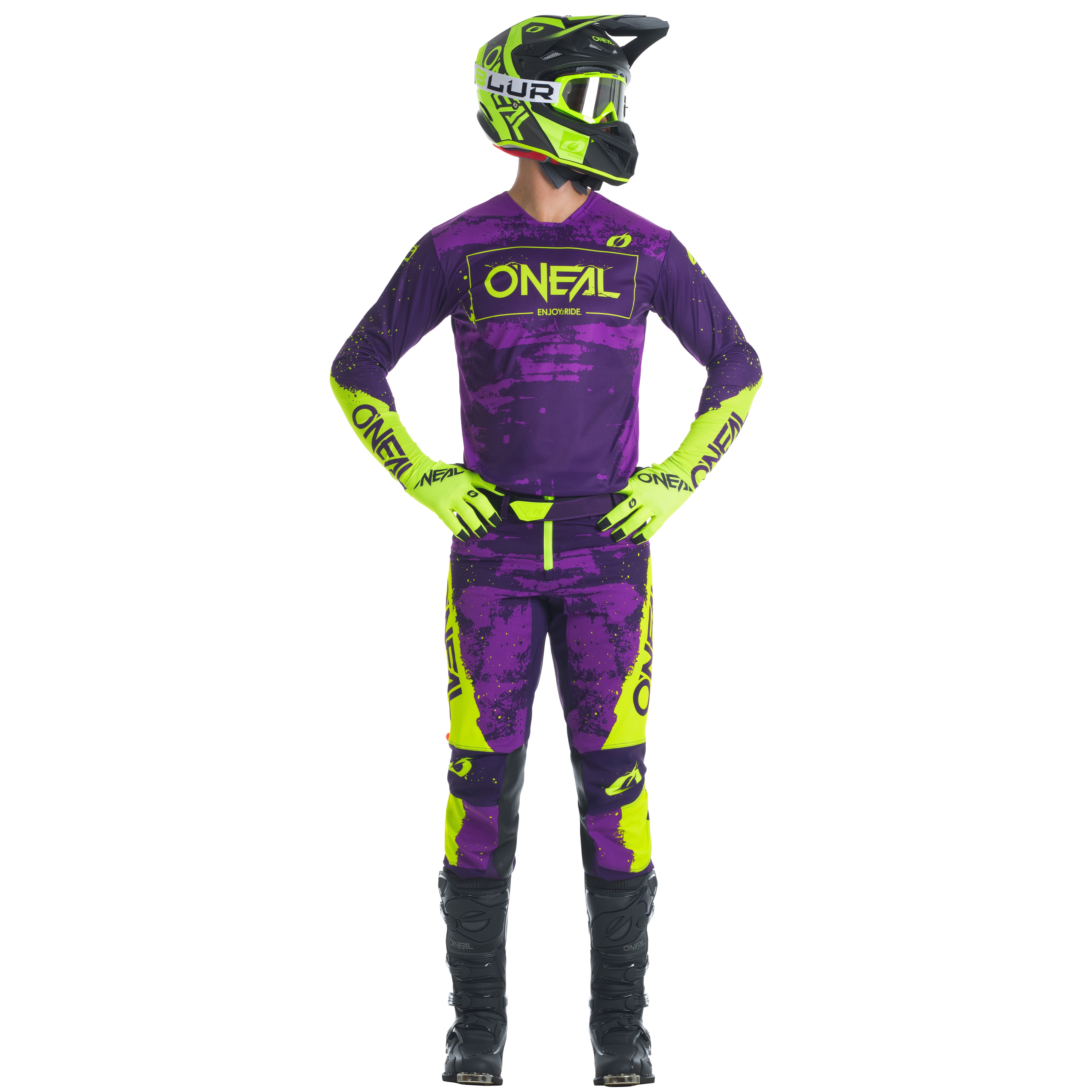 O'Neal Mayhem Paint Pants Purple/Neon