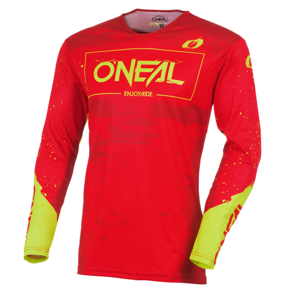 Mayhem Youth Paint Jersey Red/Neon