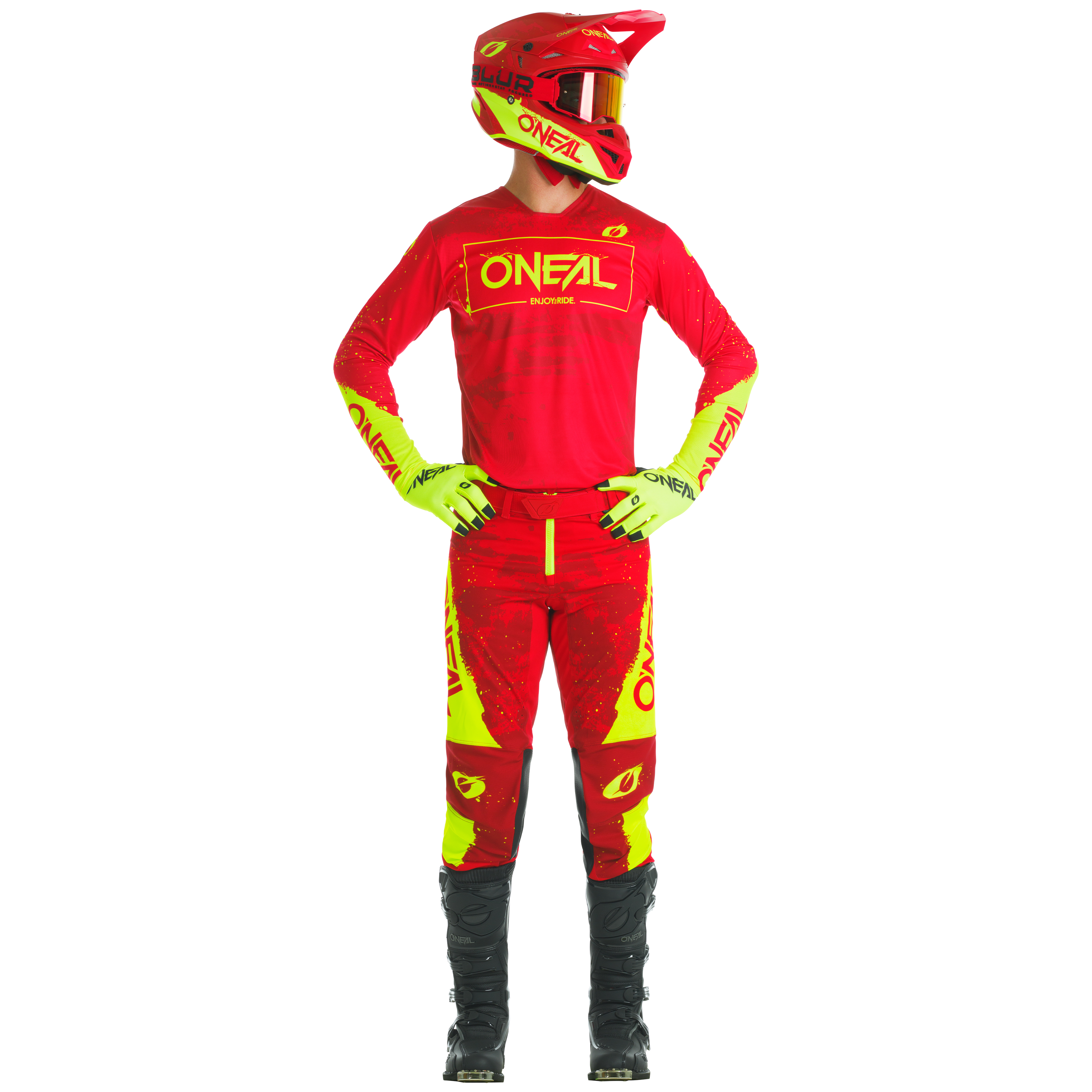 O'Neal Mayhem Paint Jersey Red/Neon