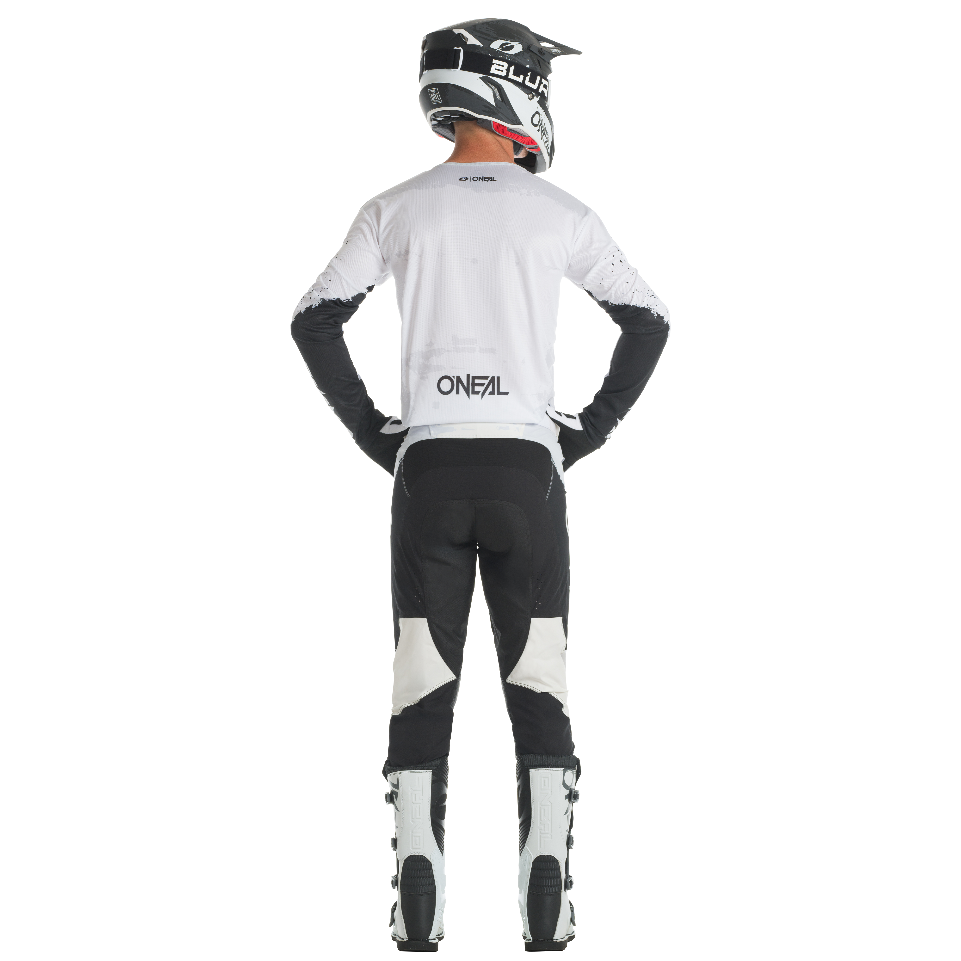 O'Neal Mayhem Paint Jersey White
