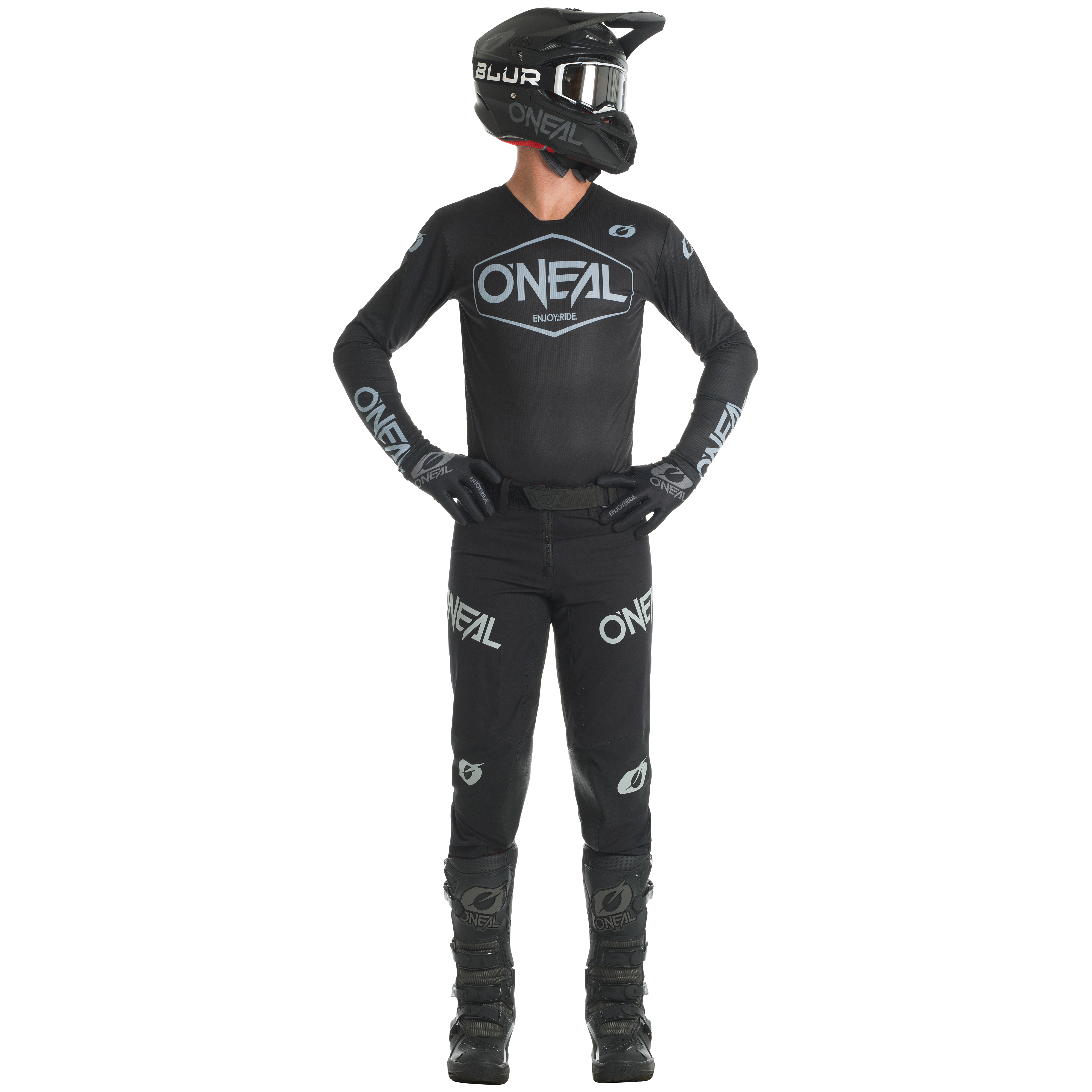 O'Neal Mayhem Solid Jersey Black