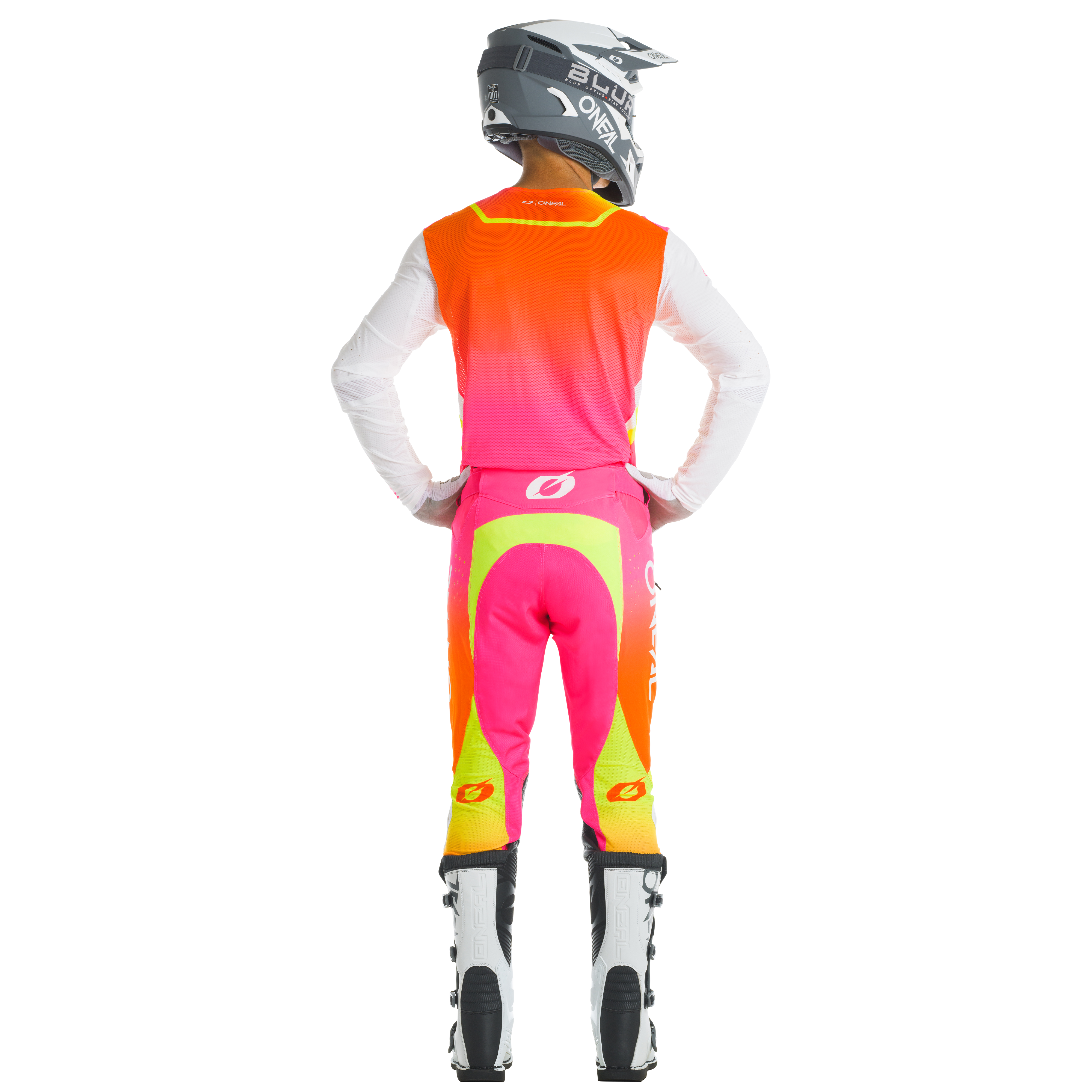 O'Neal Prodigy Pant White/Neon